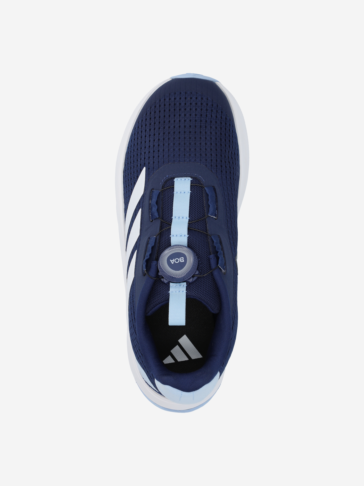 фото Кроссовки для девочек adidas duramo sl boa k, синий