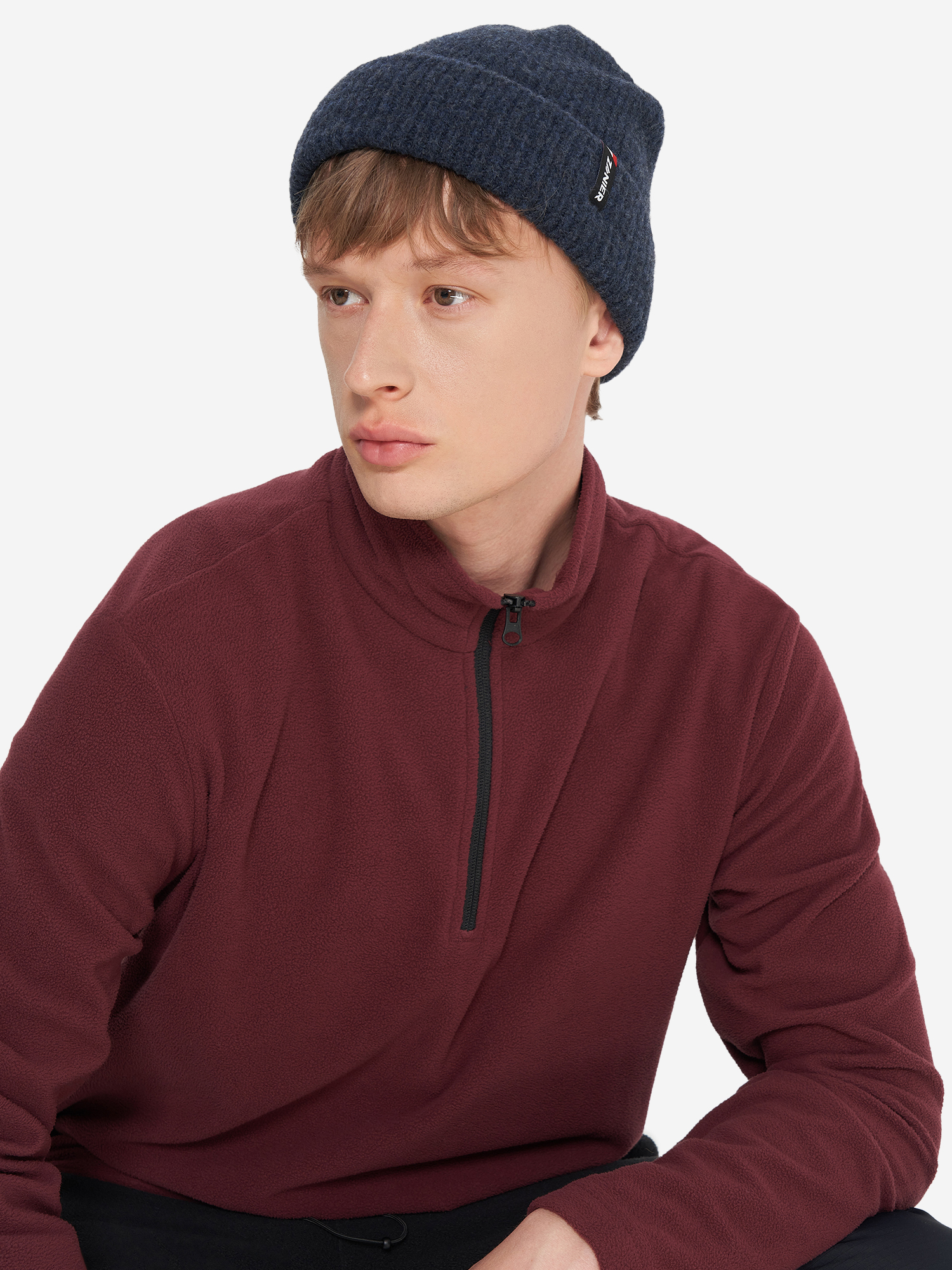 фото Шапка zanier, синий
