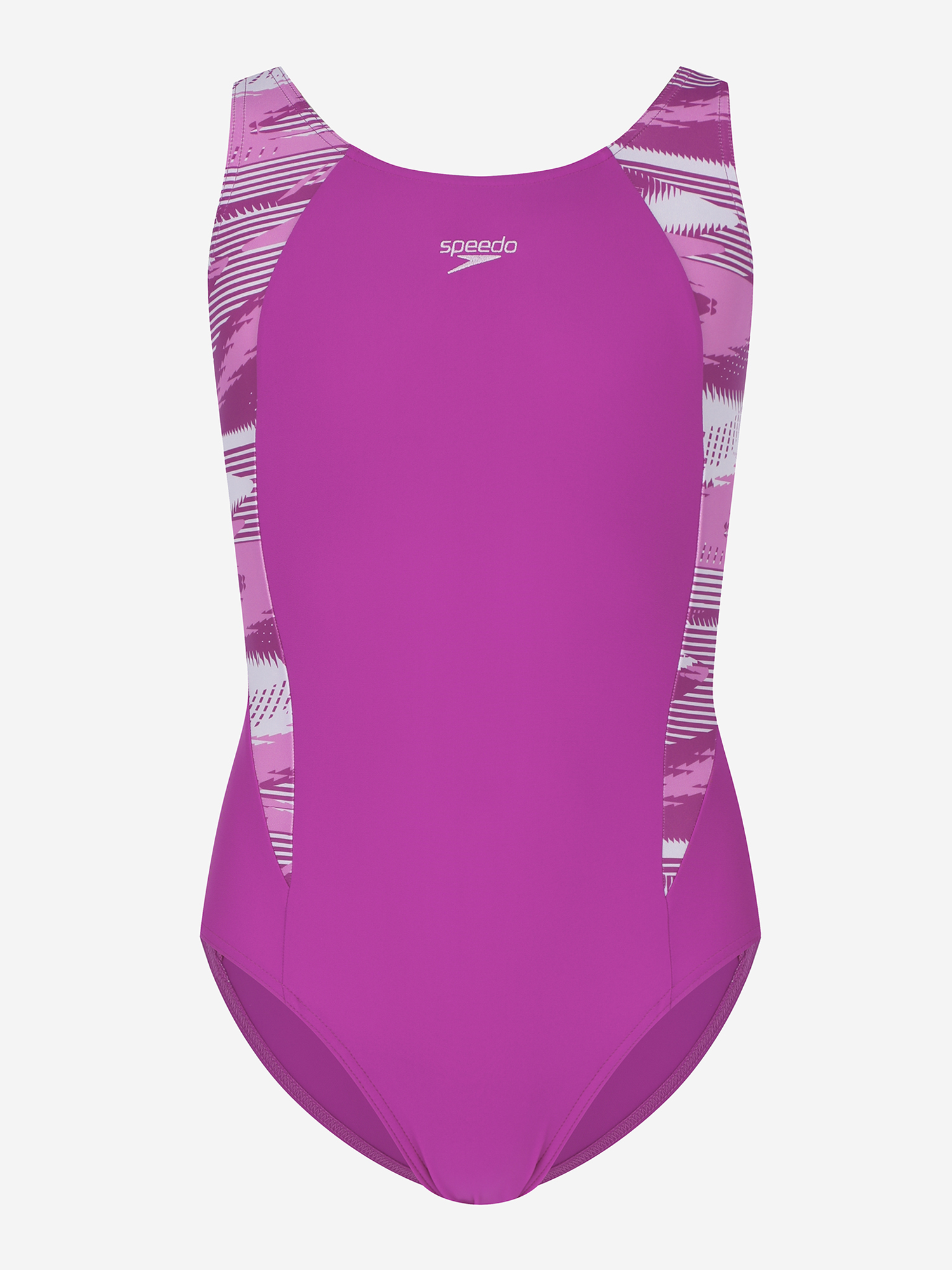 фото Купальник слитный для девочек speedo hyperboom, розовый