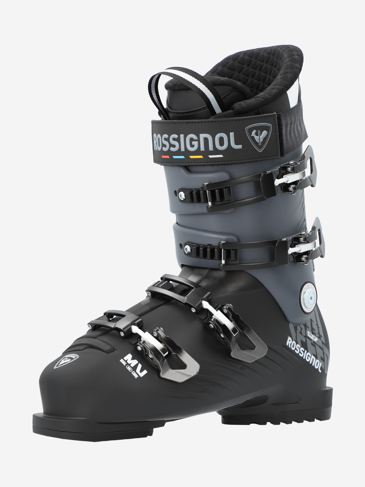 фото Ботинки горнолыжные rossignol hi-speed pro 100 mv, черный