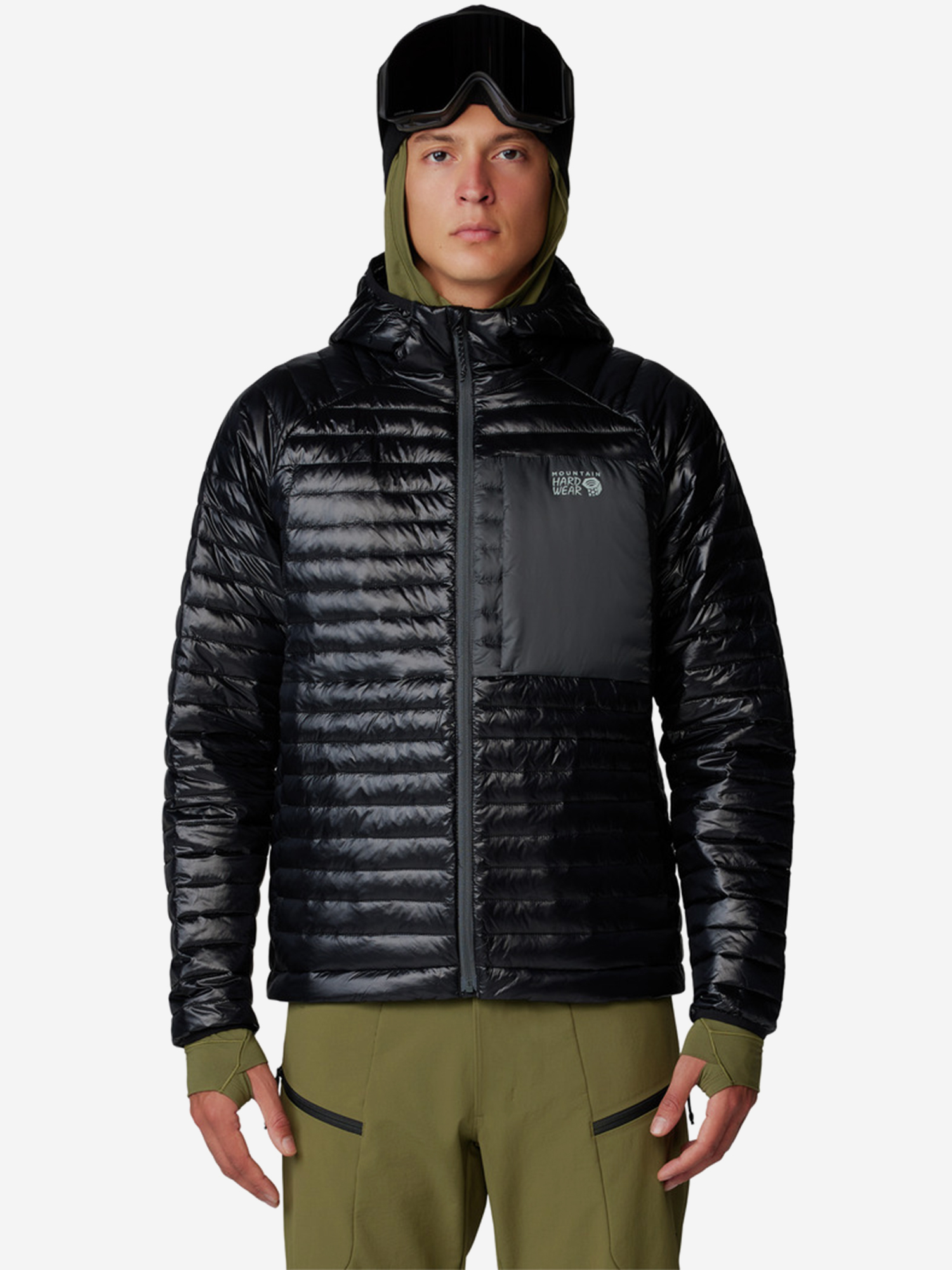фото Куртка утепленная мужская mountain hardwear ventano, черный