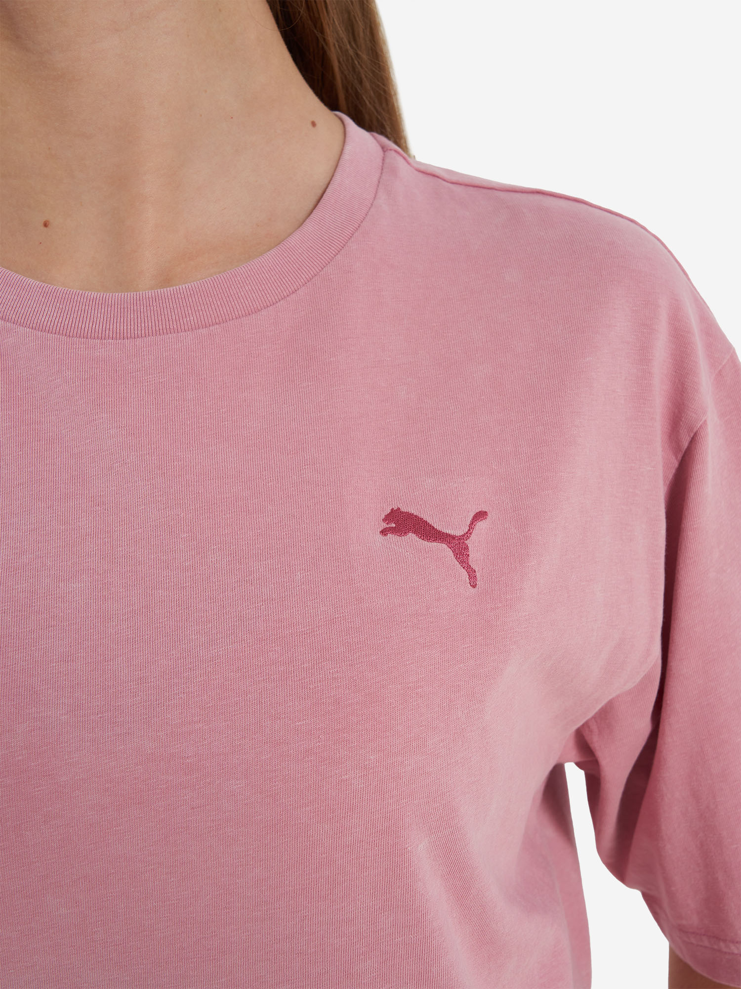 фото Футболка женская puma, розовый