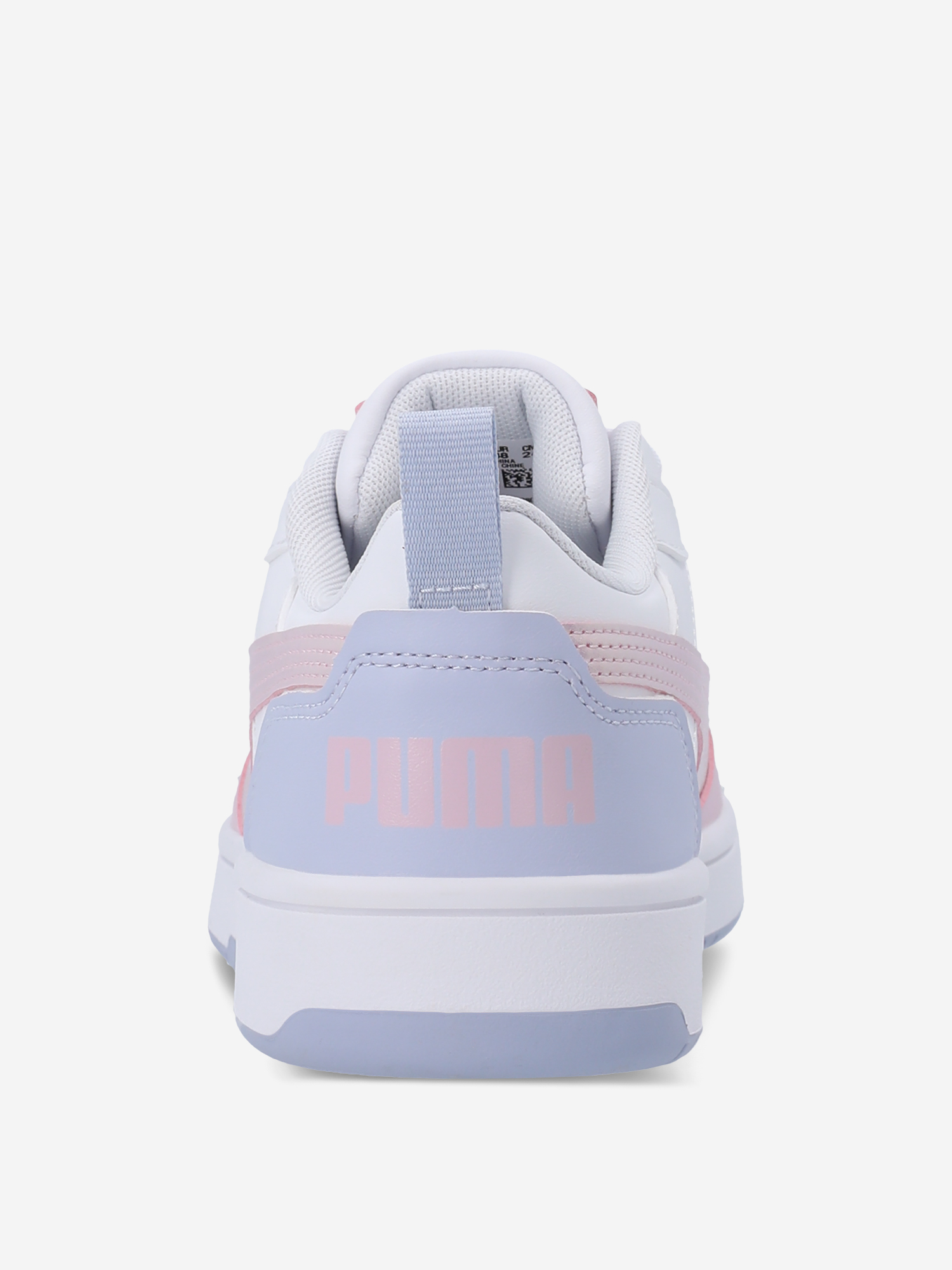 фото Кеды для девочек puma rebound v6 lo blurry dreams jr, голубой