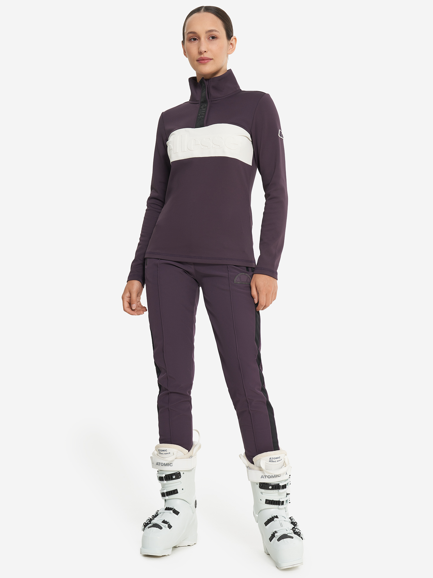 фото Брюки утепленные женские ellesse, фиолетовый