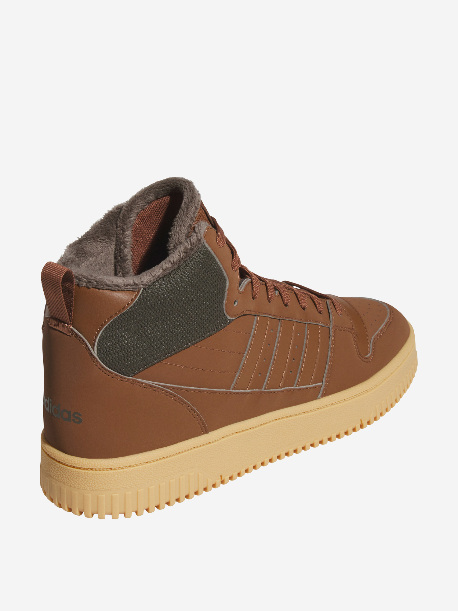фото Кеды утепленные женские adidas break start winterized, мультицвет