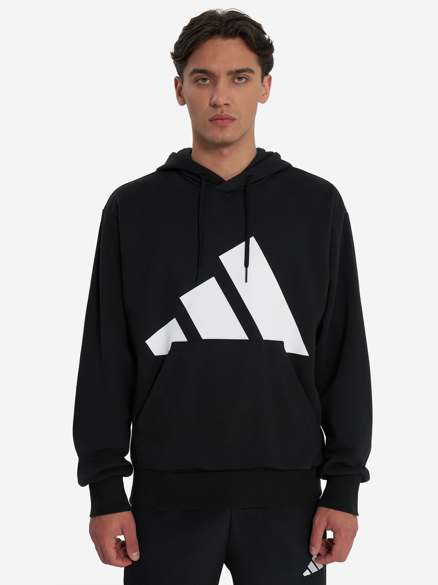 фото Худи мужское adidas, черный