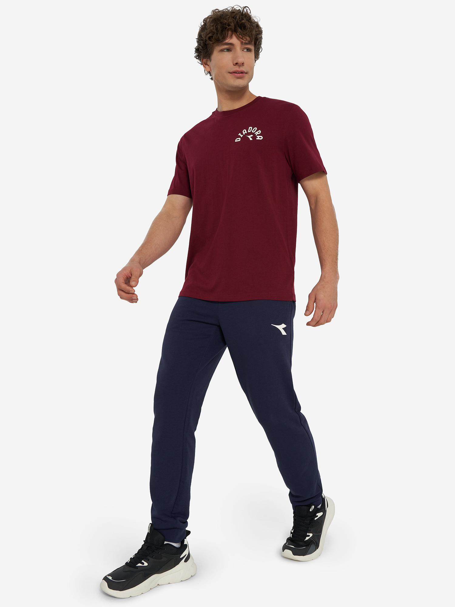 фото Футболка мужская diadora, красный