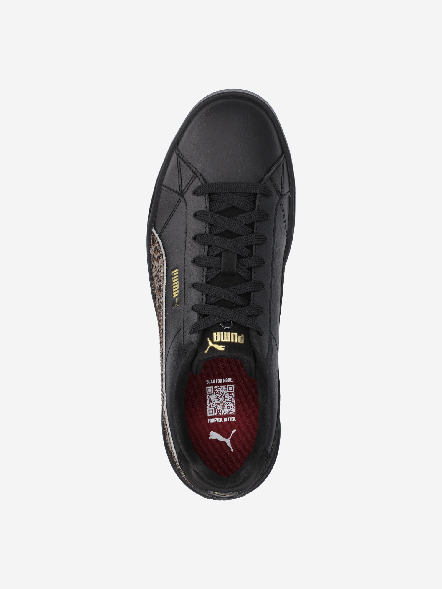 фото Кеды женские puma karmen ii animal flair, черный