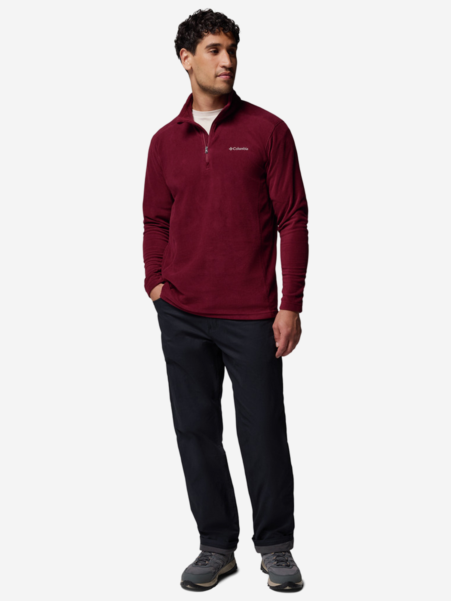 фото Брюки мужские columbia rapid rivers fleece lined pant, черный