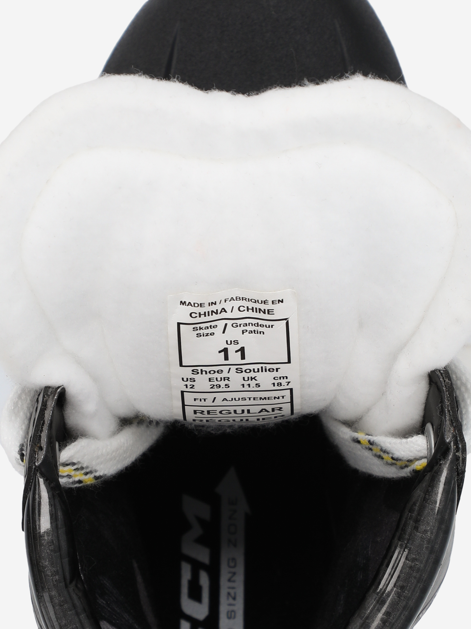фото Коньки хоккейные детские ccm tacks as-v yth, черный