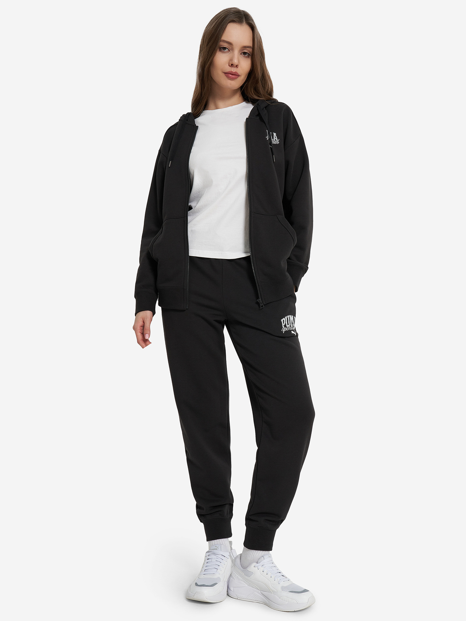 фото Брюки женские puma class comfort, черный