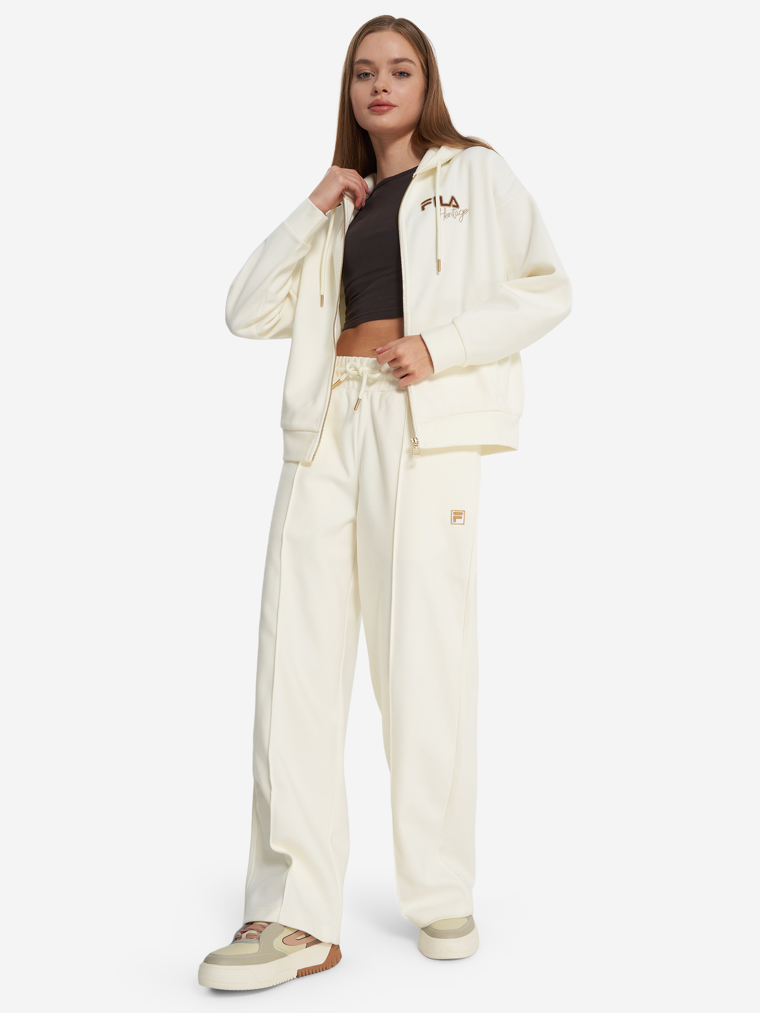 фото Толстовка женская fila, желтый