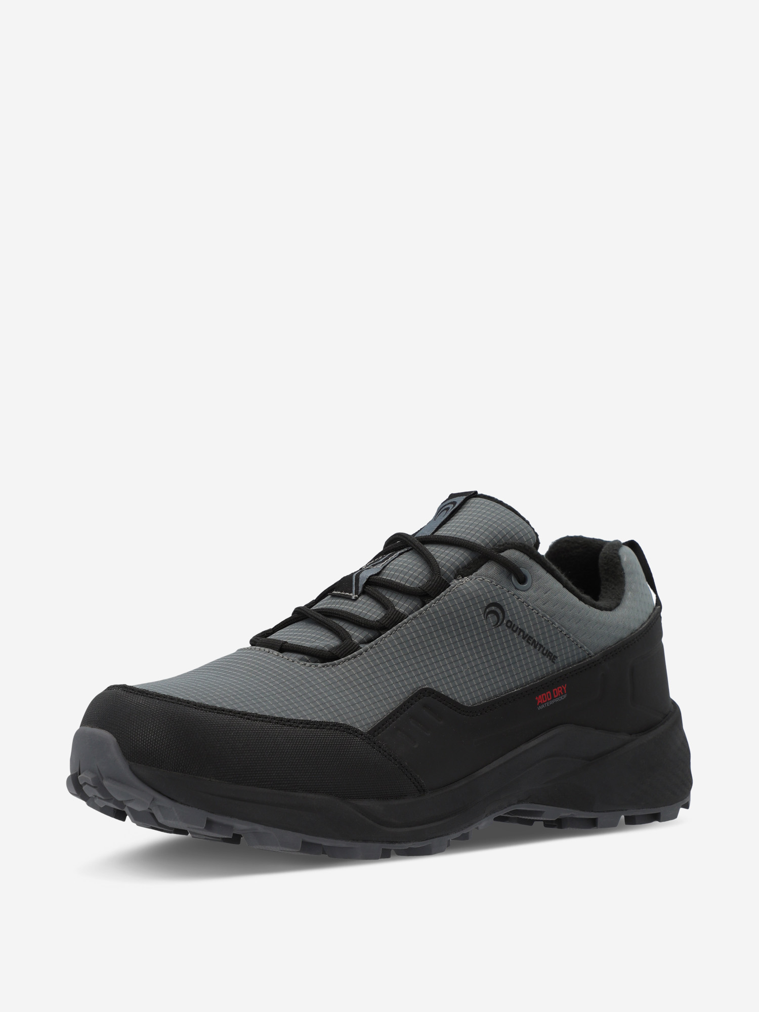 фото Кроссовки утепленные мужские outventure montblanc 3 low, серый