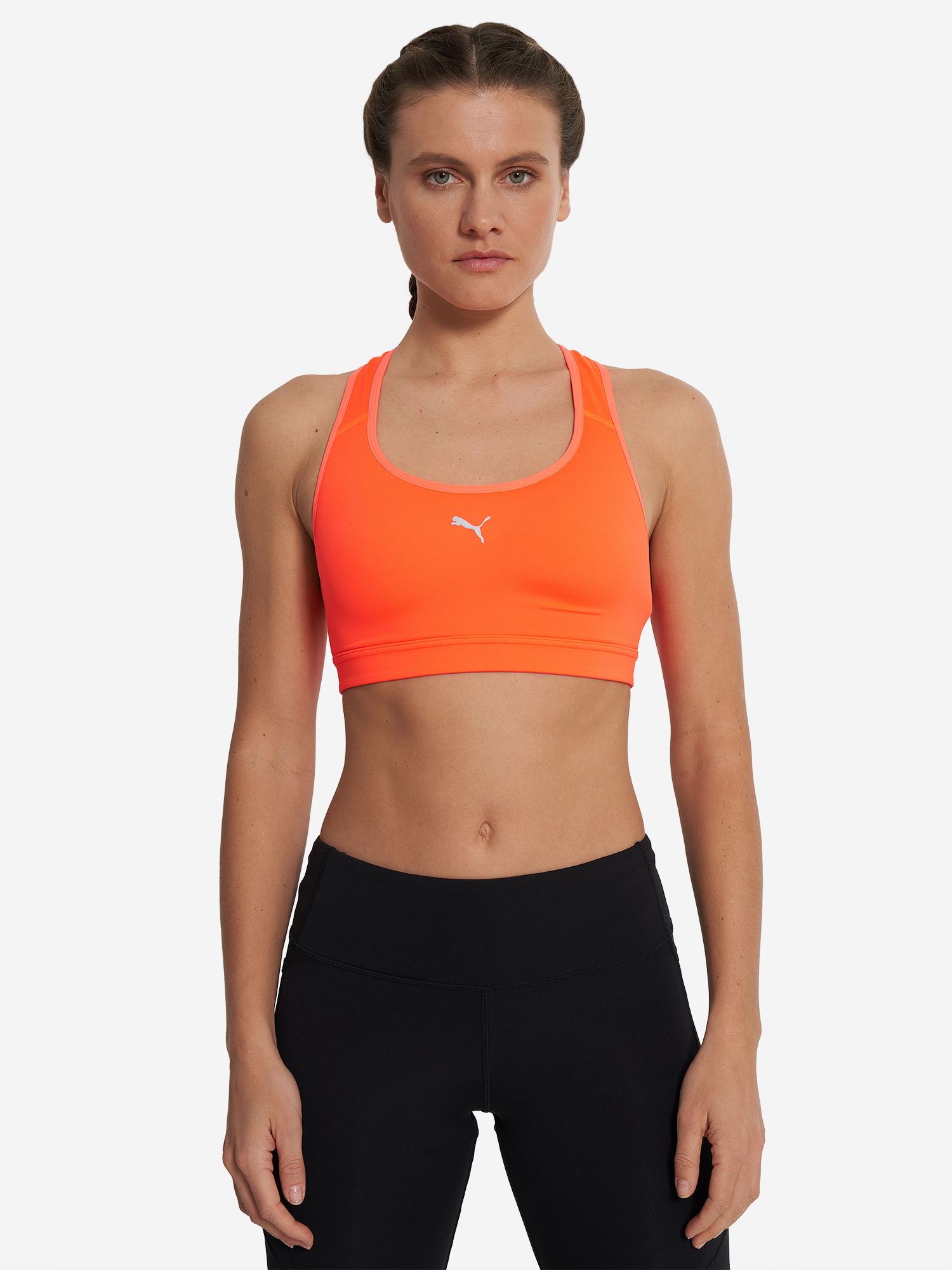 фото Топ бра спортивный puma 4 keeps run, красный