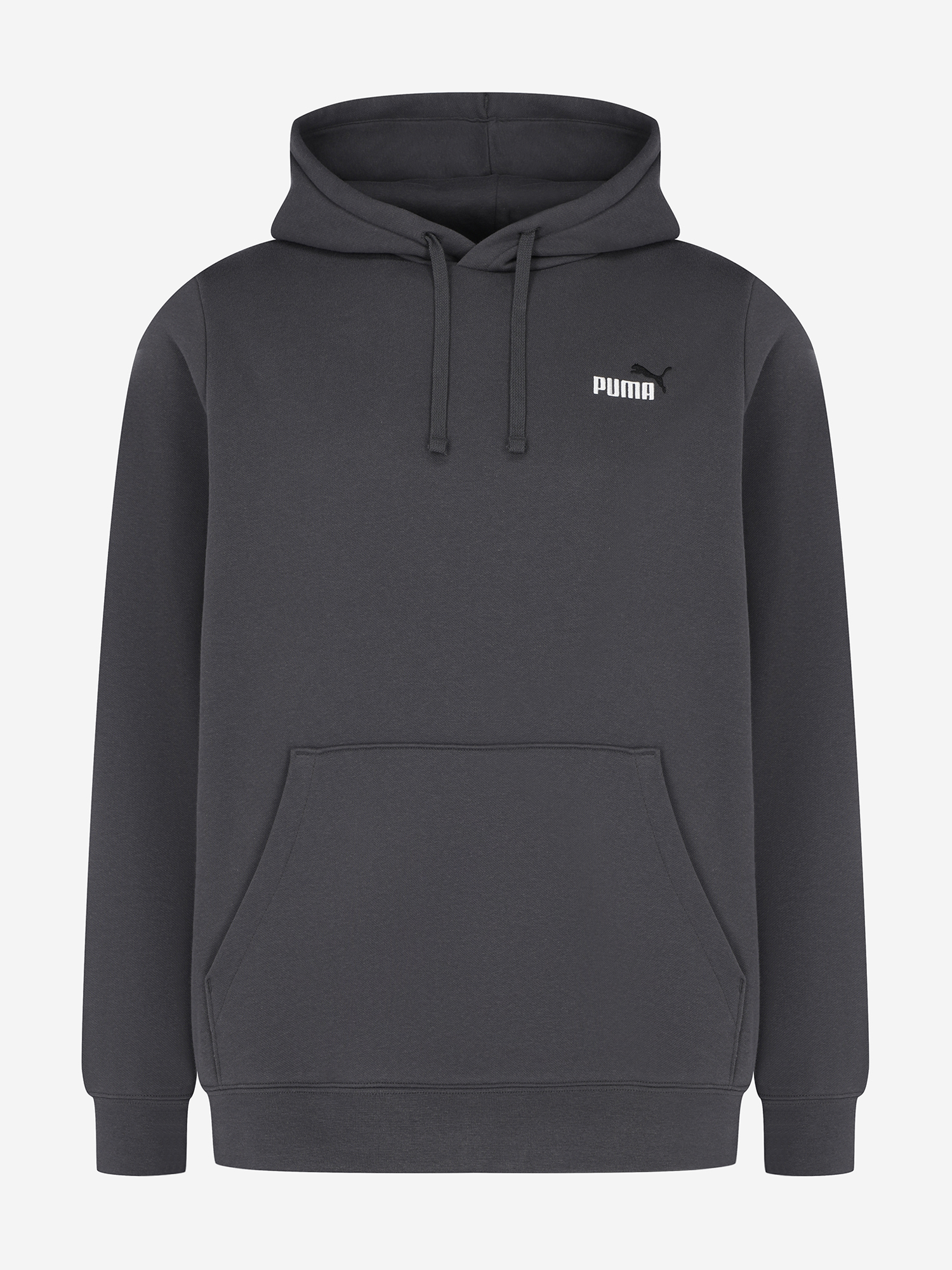 фото Худи мужское puma ess 2 color small no. 1 logo, серый