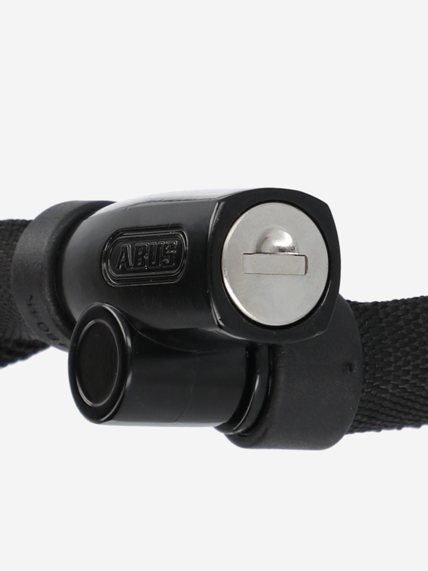 фото Замок велосипедный с ключами abus 4804 k/110 bk steel-o-chain, черный