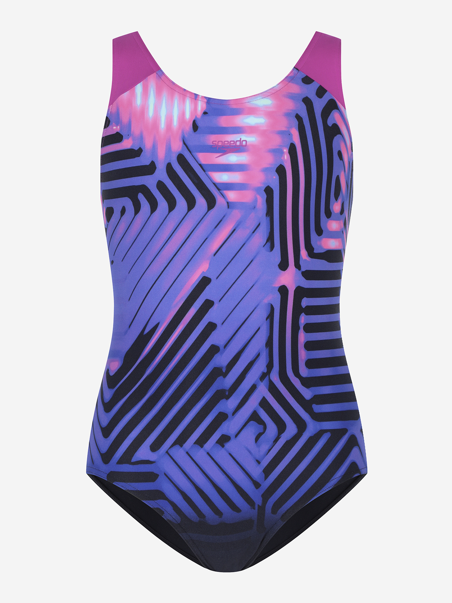фото Купальник слитный для девочек speedo, синий