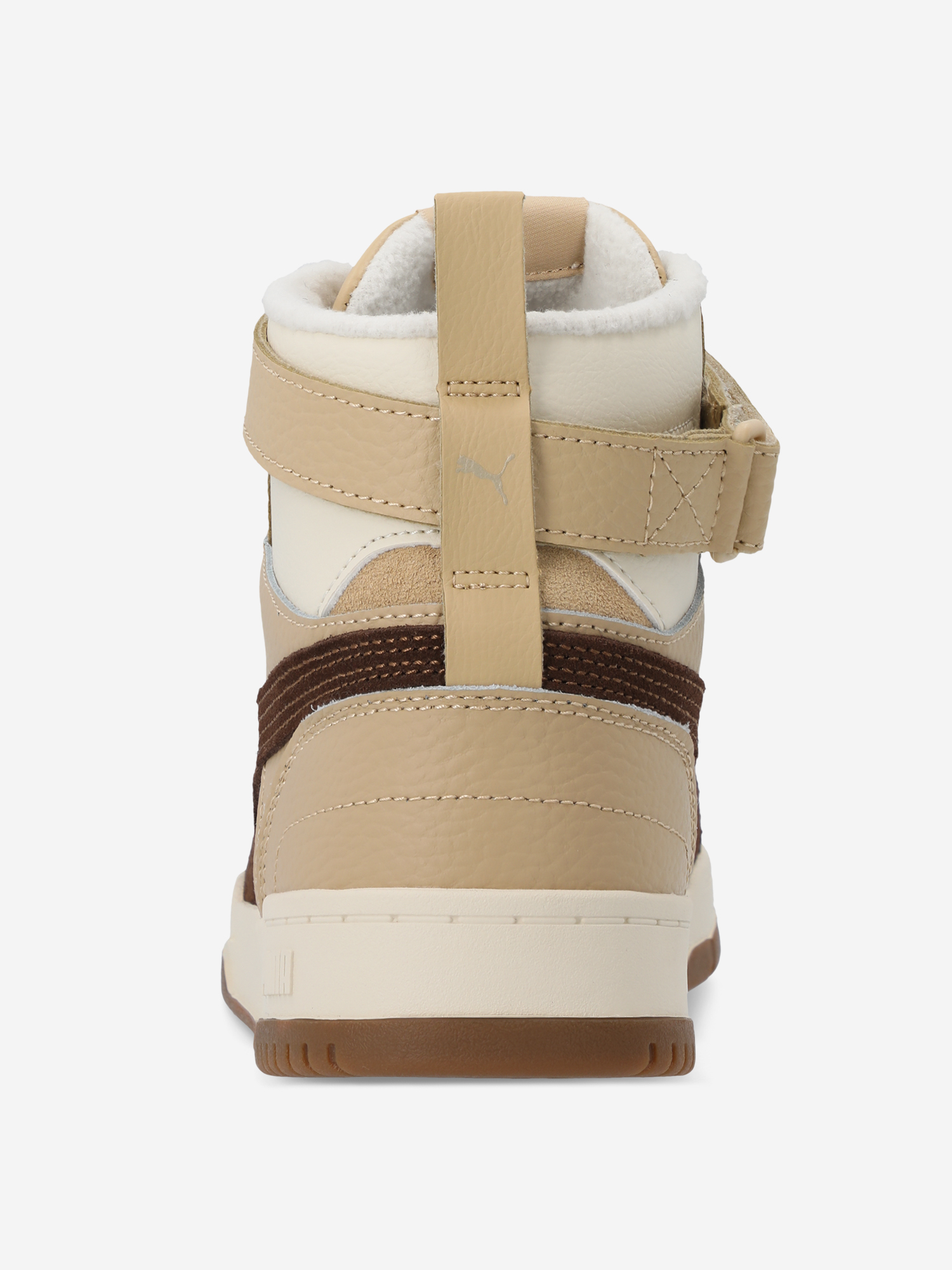 фото Кеды утепленные женские puma rbd game wtr, бежевый