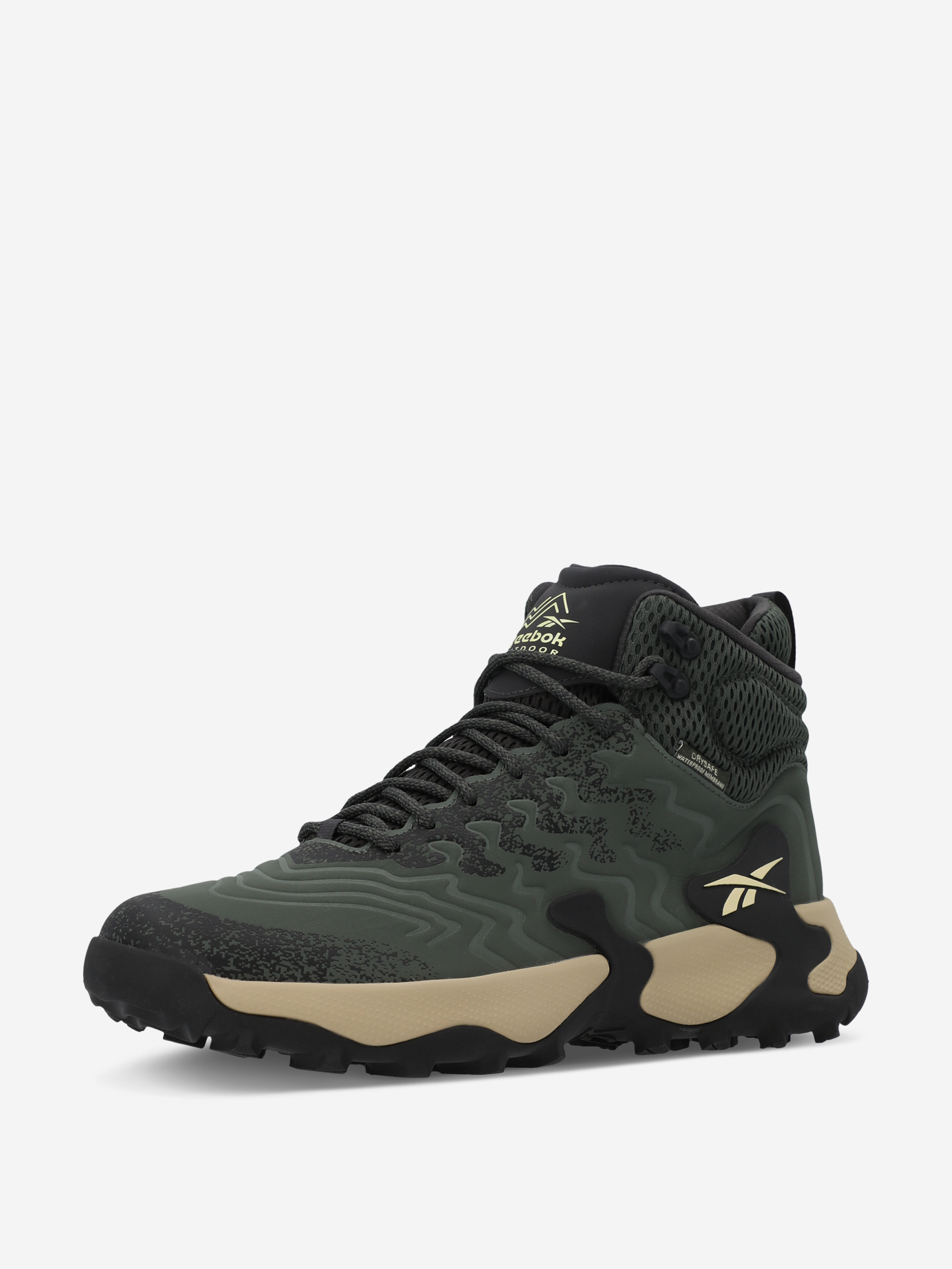 фото Ботинки утепленные мужские reebok kitari dmx, зеленый