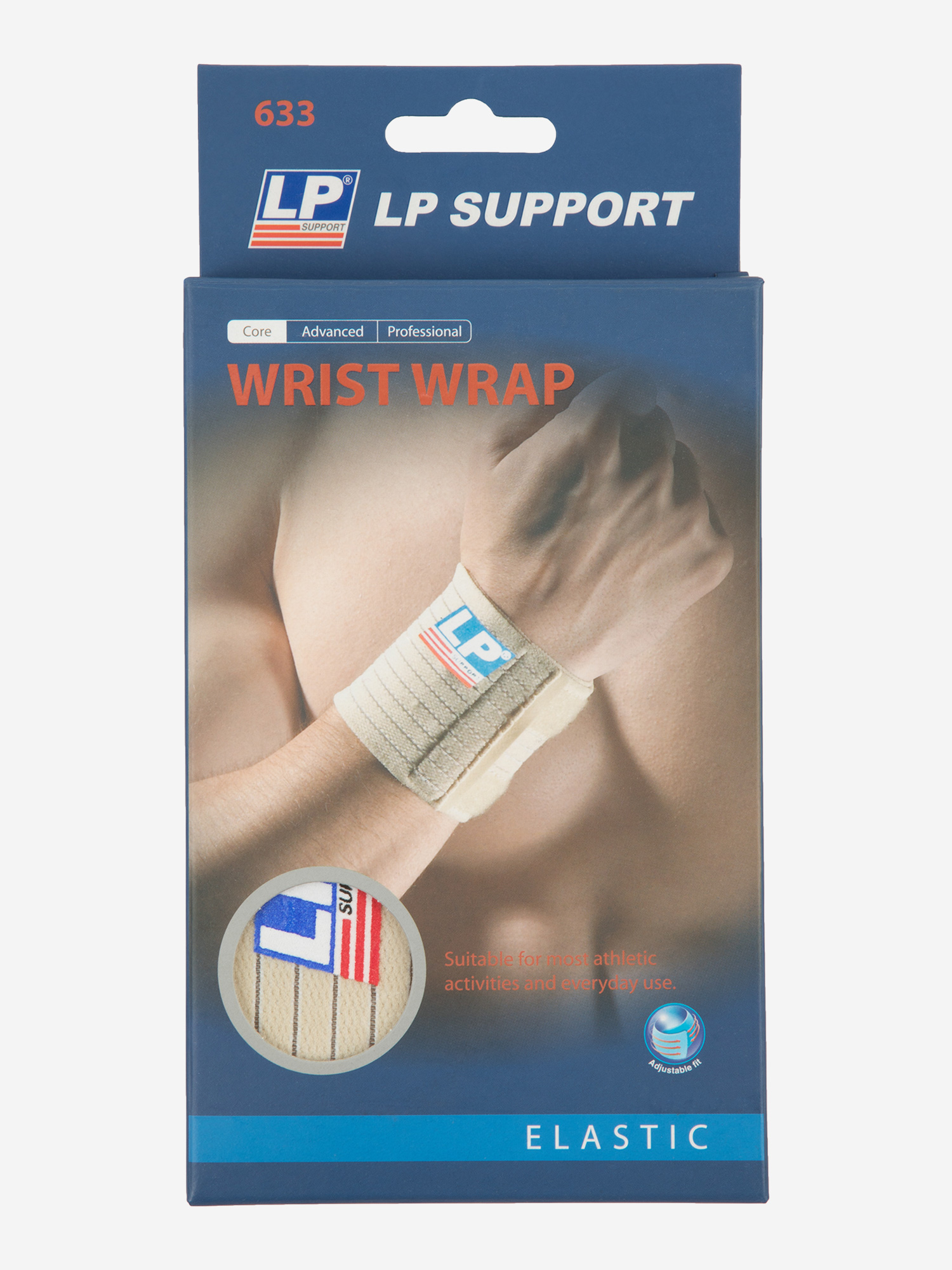 фото Бинт для запястья lp 633, бежевый lp support