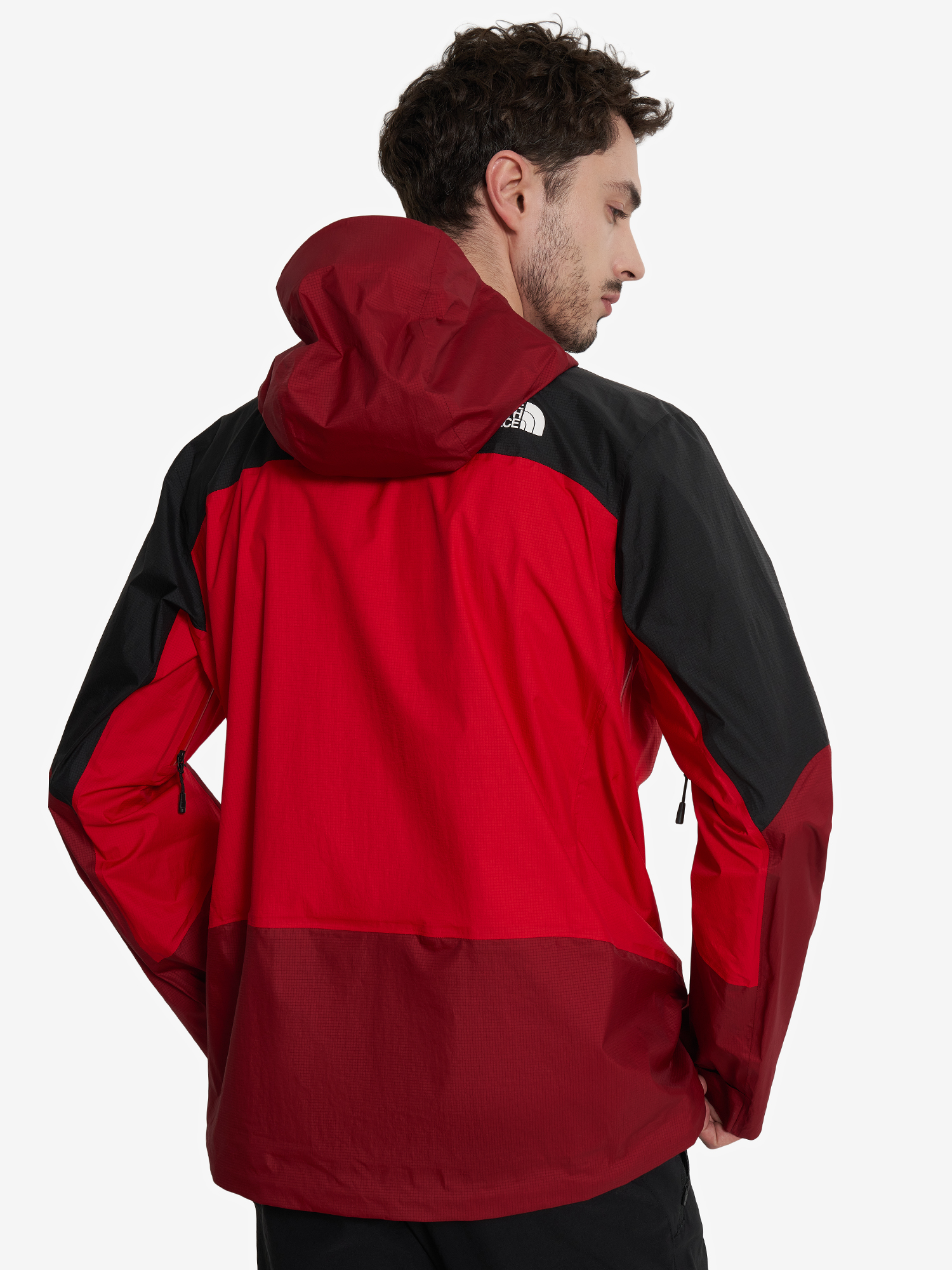 фото Куртка мембранная мужская the north face signal 2.5 l dryvent, красный