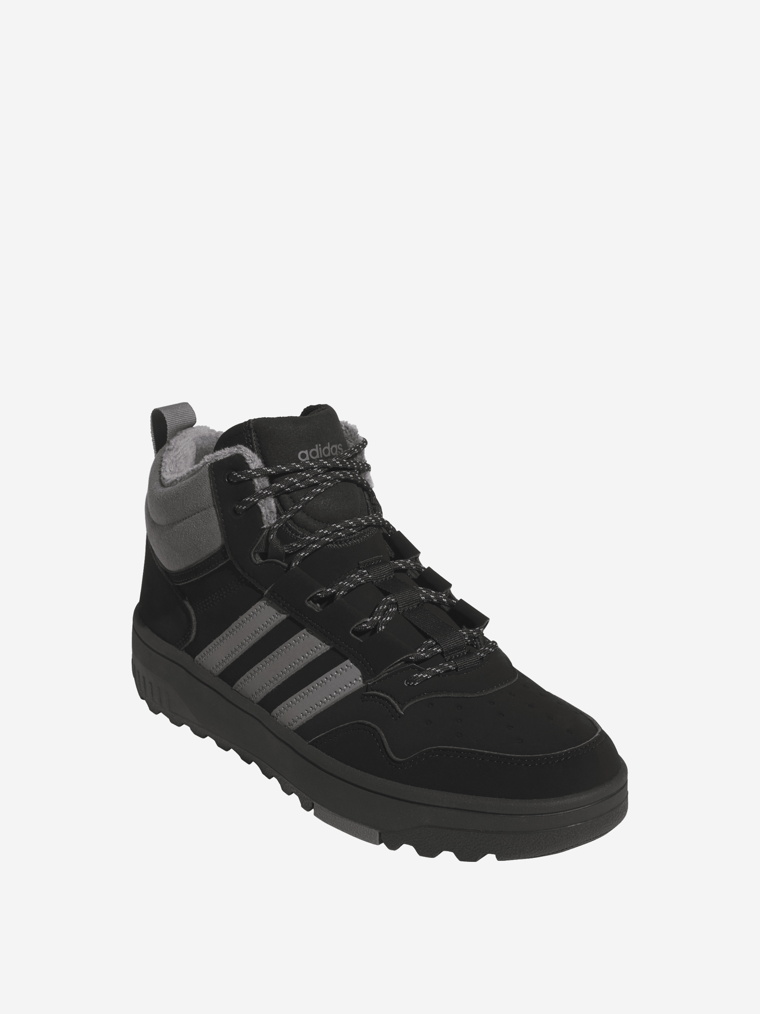 фото Кеды мужские adidas hoops 4.0 mid, черный