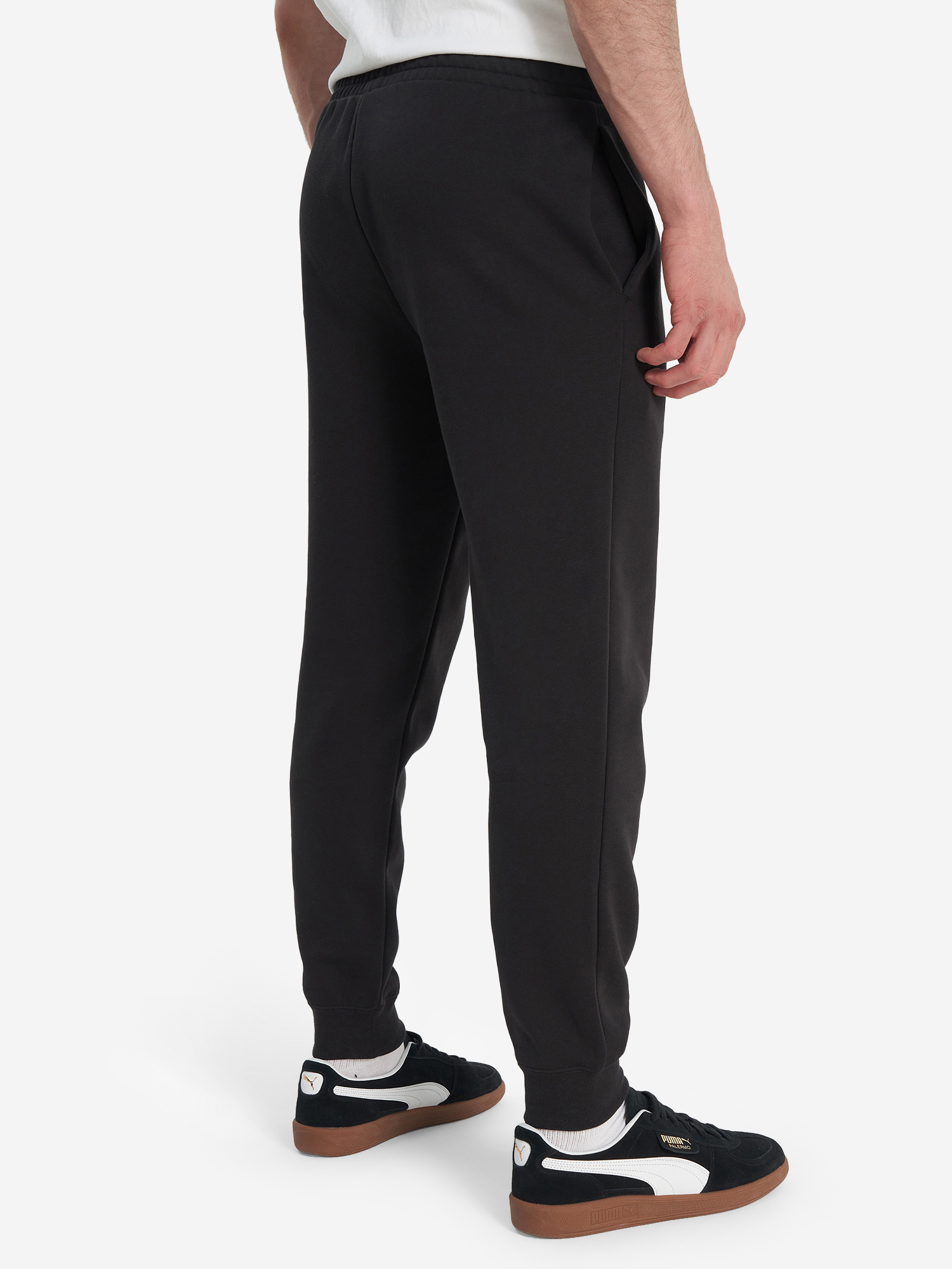 фото Брюки мужские puma ess no. 1 logo, черный