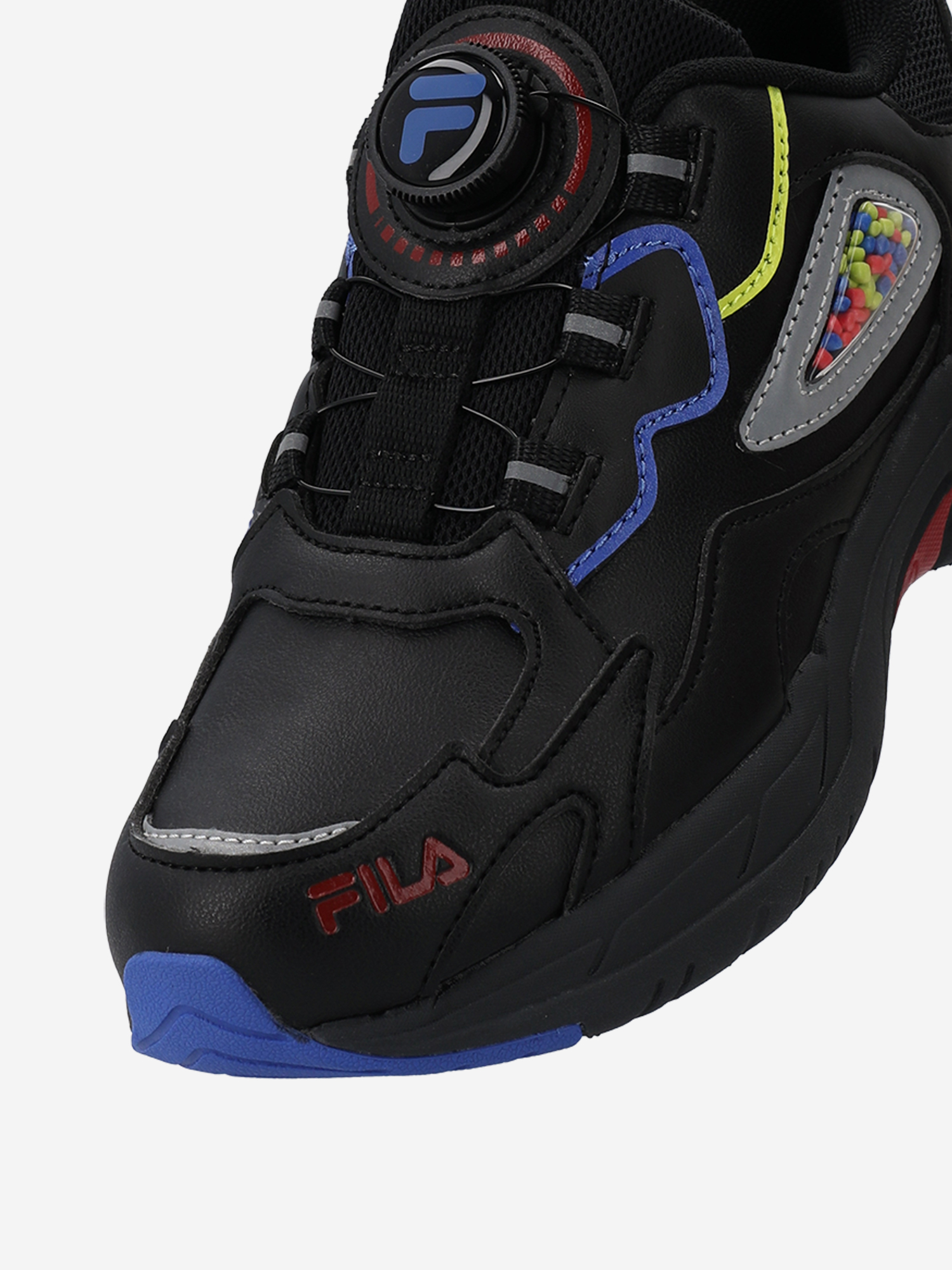 фото Кроссовки для мальчиков fila jaden fl pu, черный