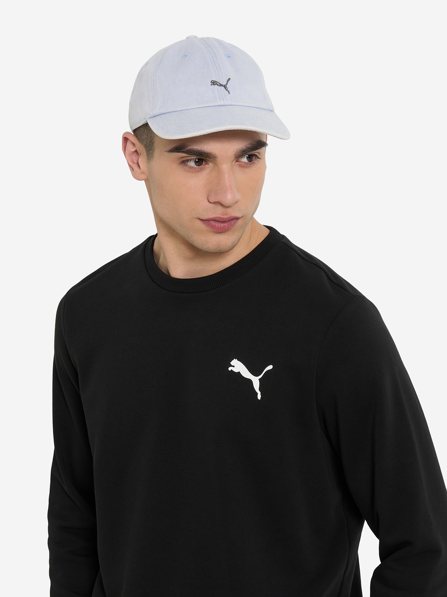 фото Бейсболка puma wardrobe ess metal, синий