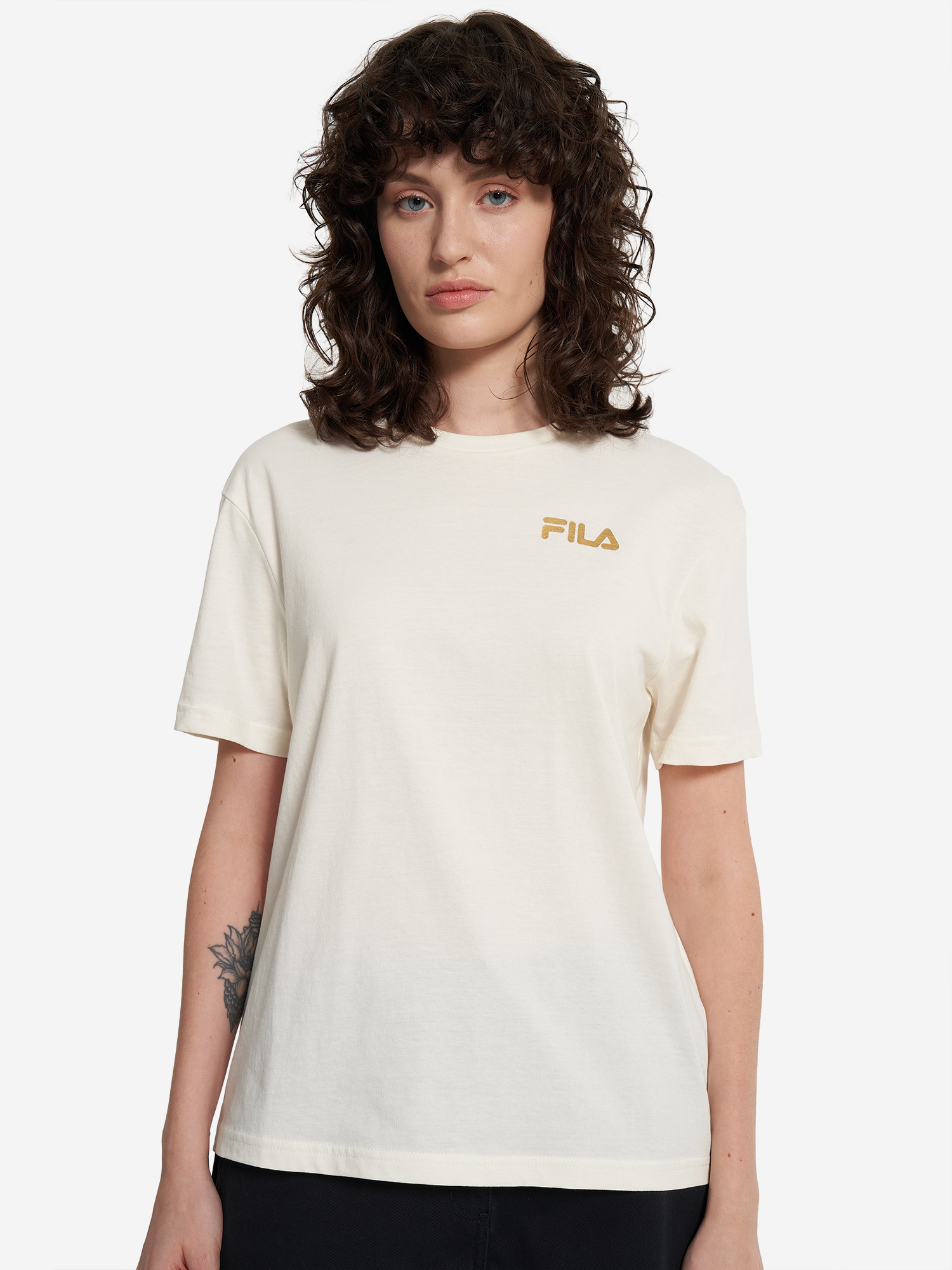 фото Футболка женская fila, желтый