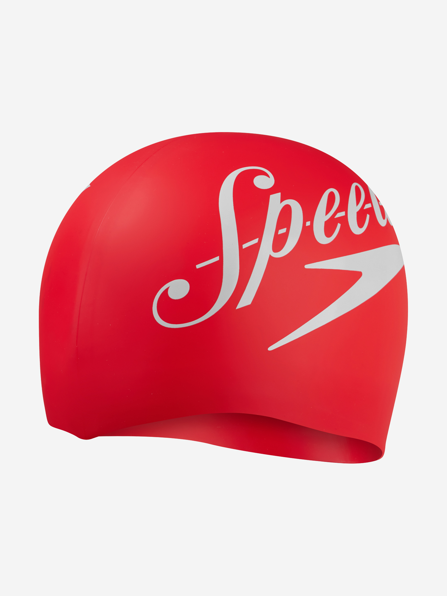 фото Шапочка для плавания speedo slogan, красный