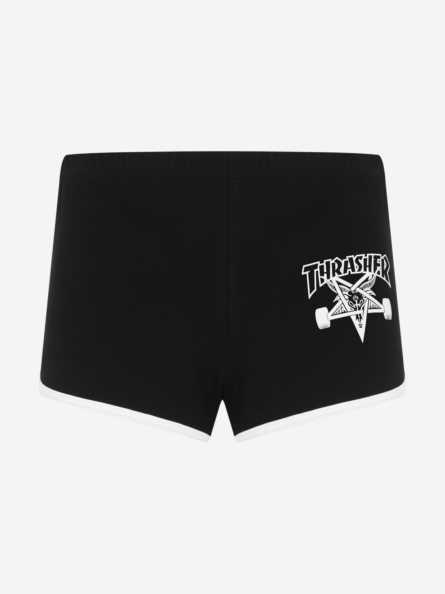 фото Шорты женские thrasher skate goat, черный