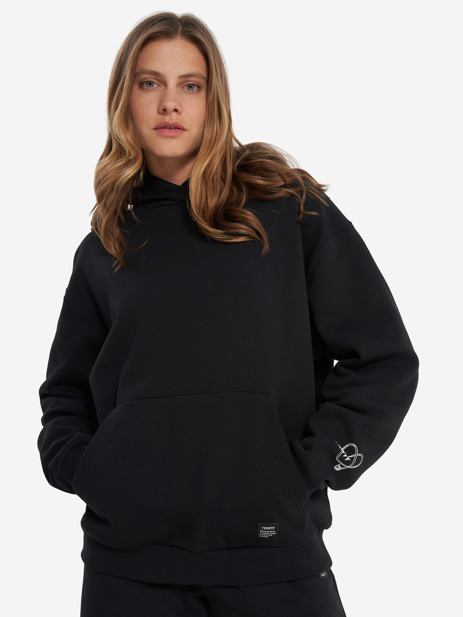 Худи женское оверсайз Termit, Черный
Худи женское оверсайз Termit, Черный