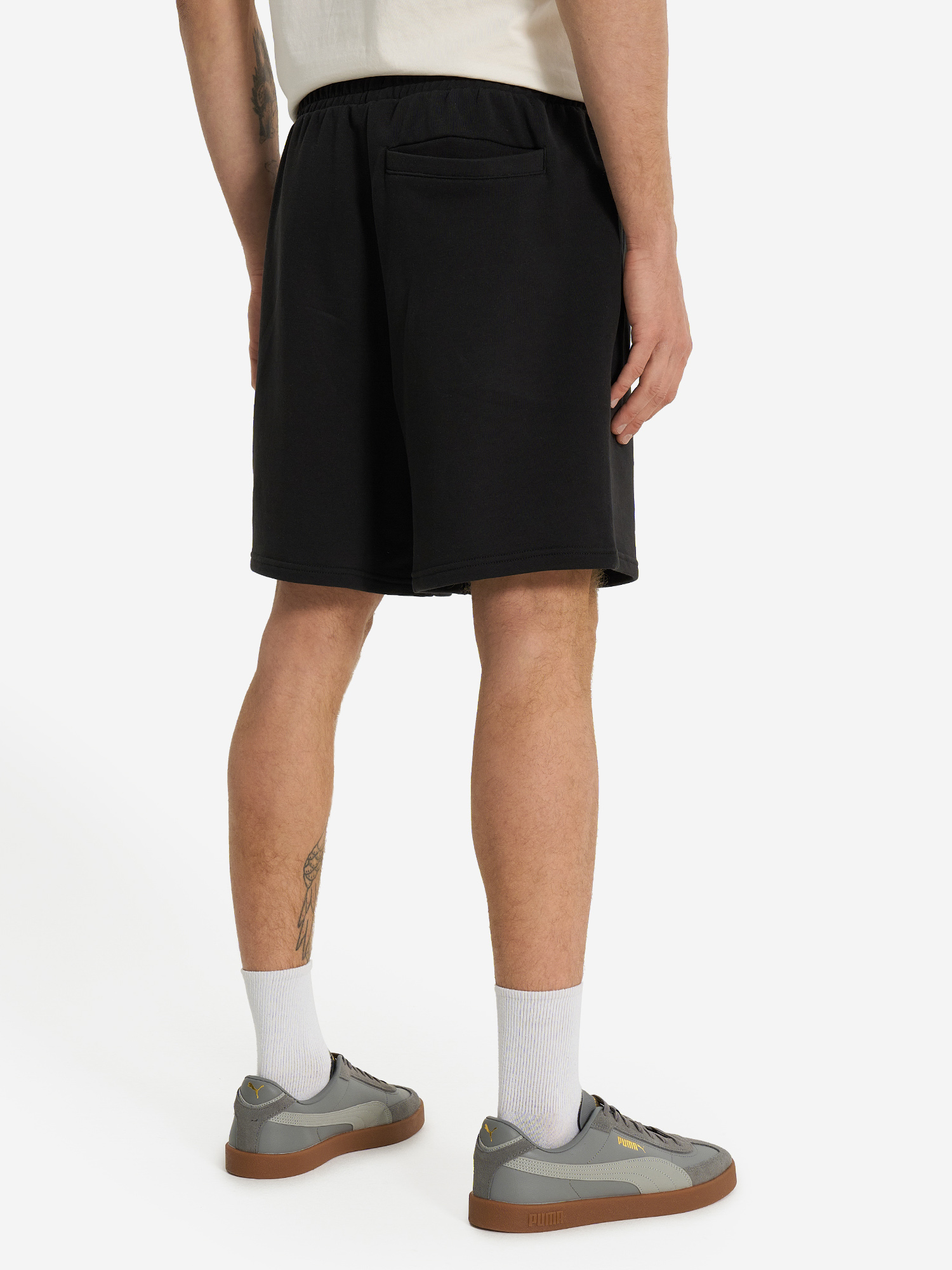 фото Шорты мужские puma wardrobe ess, черный