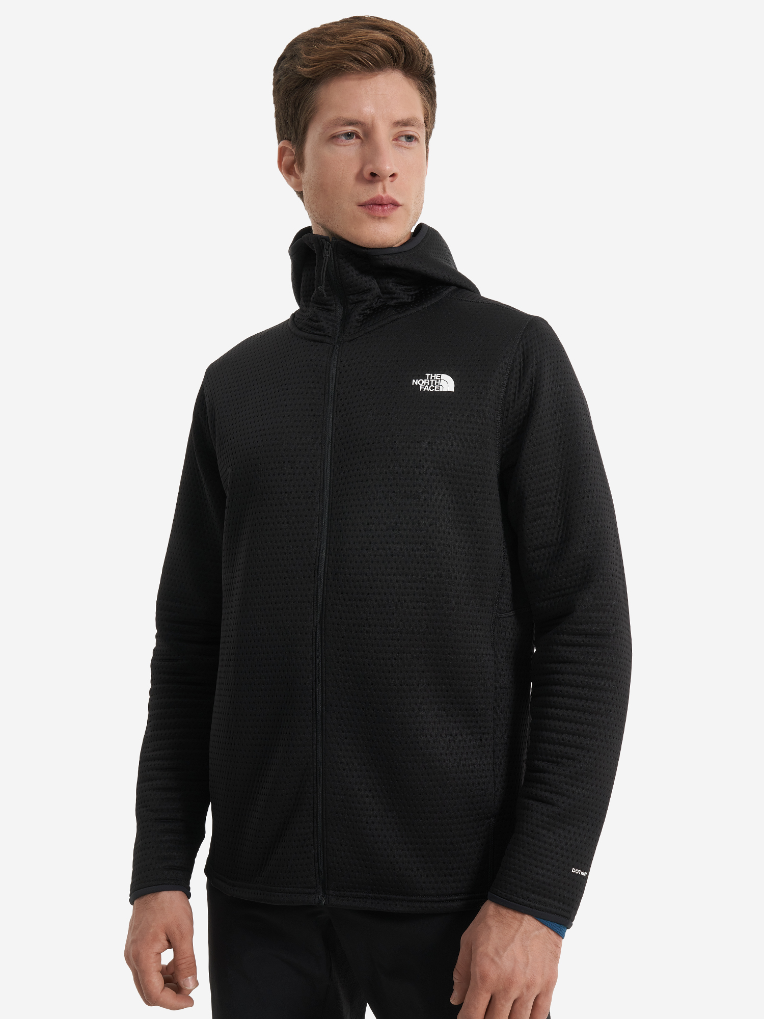 фото Толстовка мужская the north face vertical thermal, черный