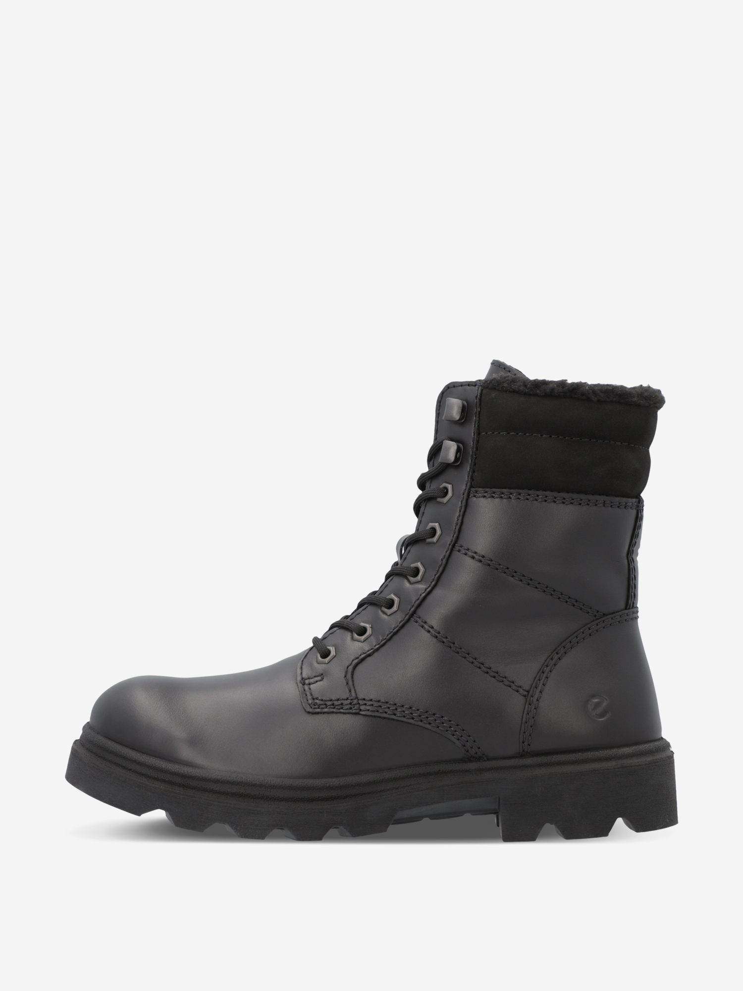 фото Ботинки утепленные женские ecco grainer w, черный