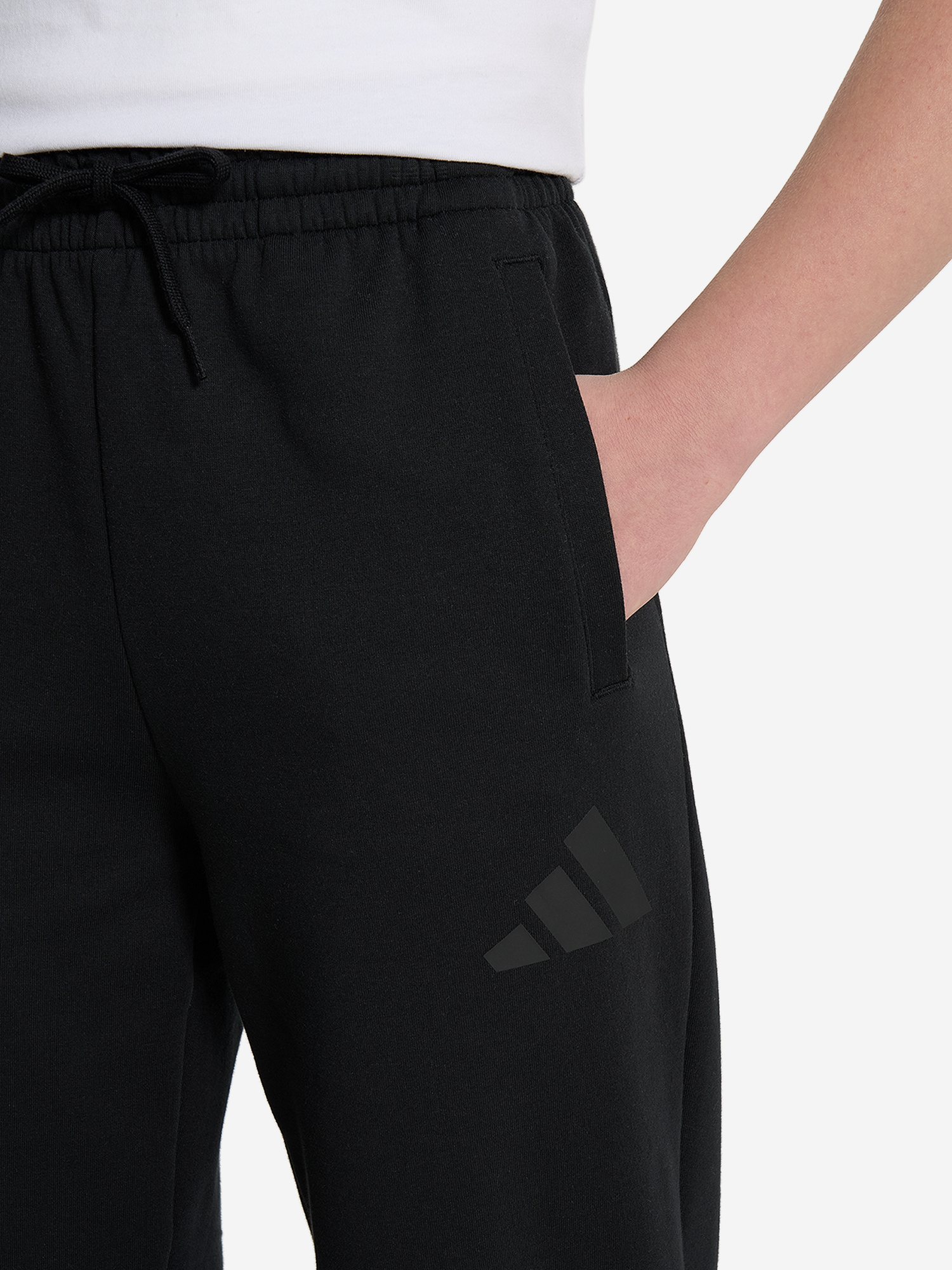 фото Брюки для девочек adidas, черный