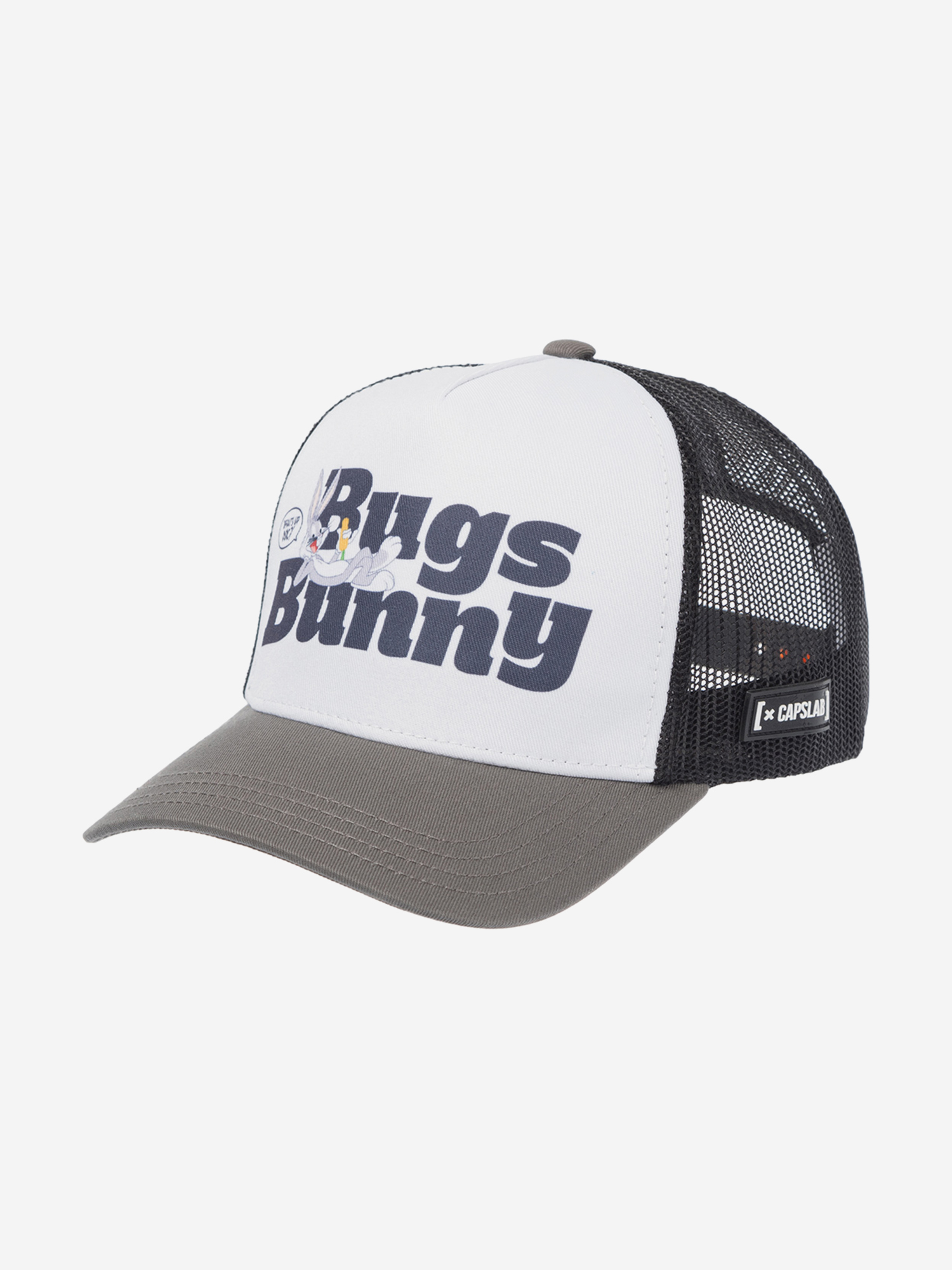Бейсболка с сеточкой CAPSLAB CL/LOO11/1/CT/WHA Looney Tunes Bugs Bunny (серый), Серый 
Бейсболка с сеточкой CAPSLAB CL/LOO11/1/CT/WHA Looney Tunes Bugs Bunny (серый), Серый