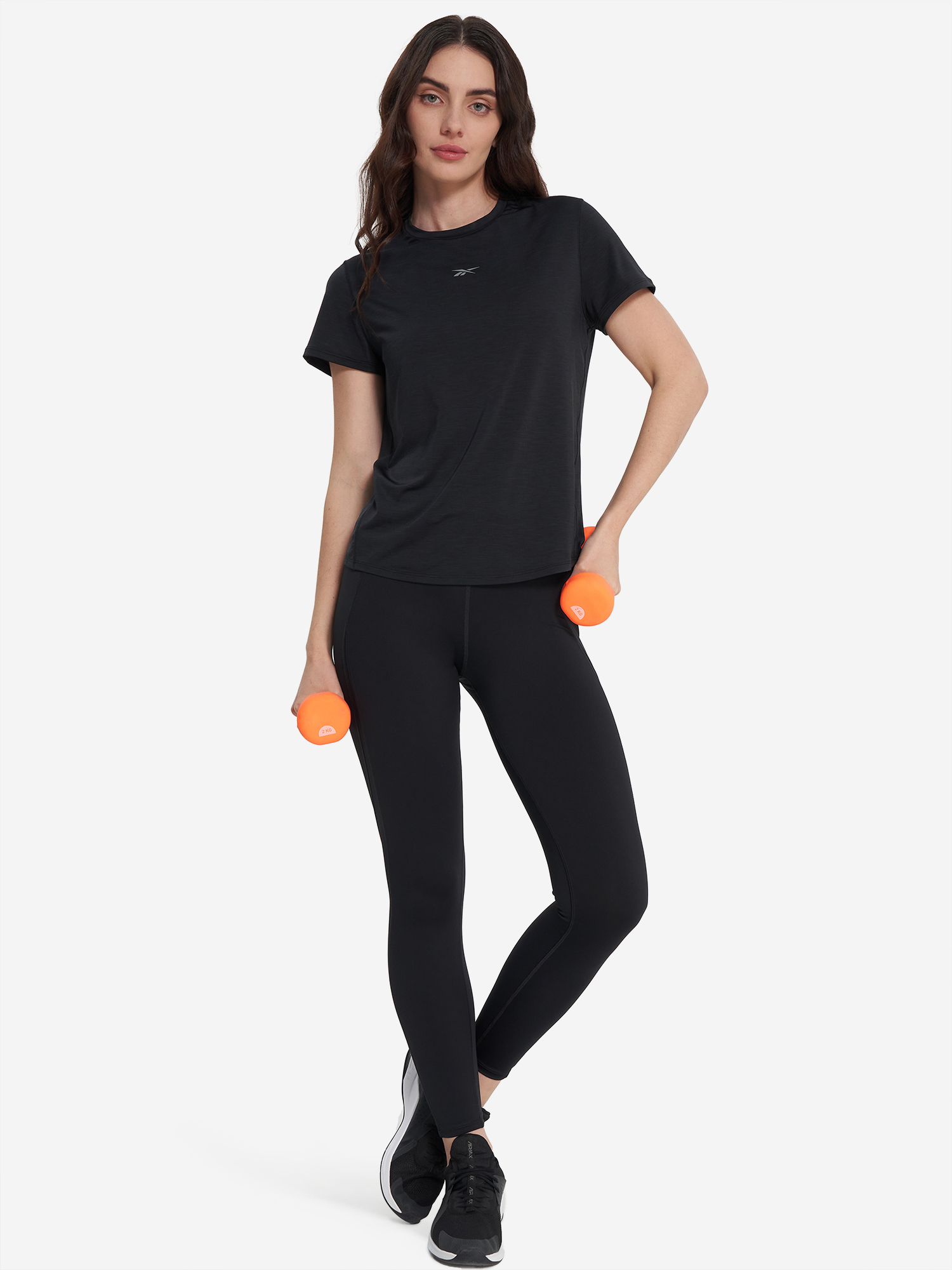 фото Футболка женская reebok rbk chill athletic, черный