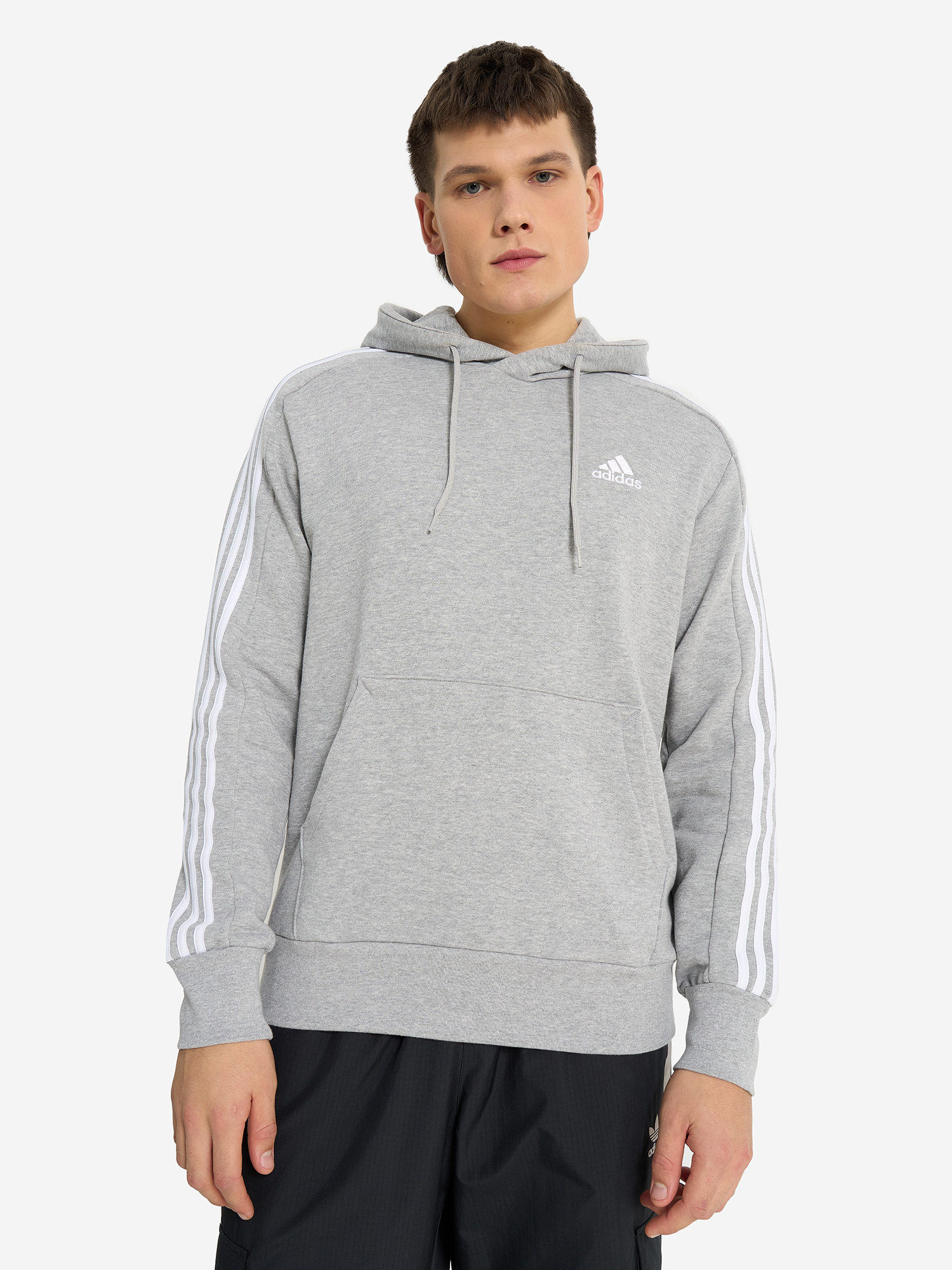 фото Толстовка мужская adidas, серый