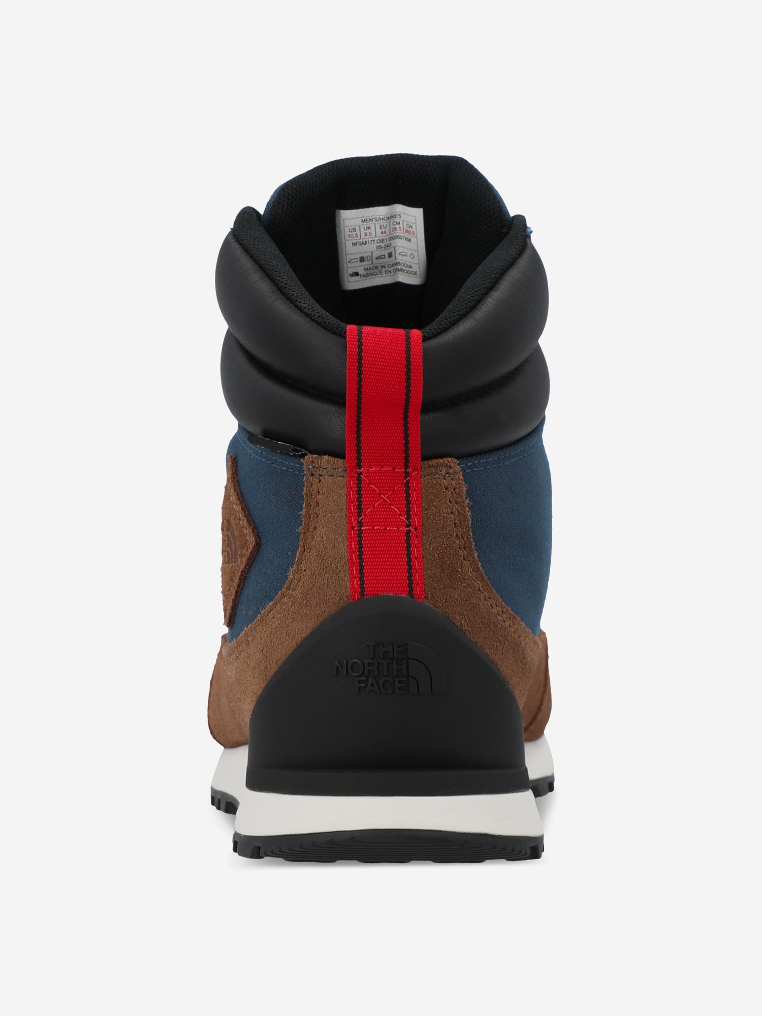 фото Ботинки мужские the north face back-to-berkeley iv textile wp, синий