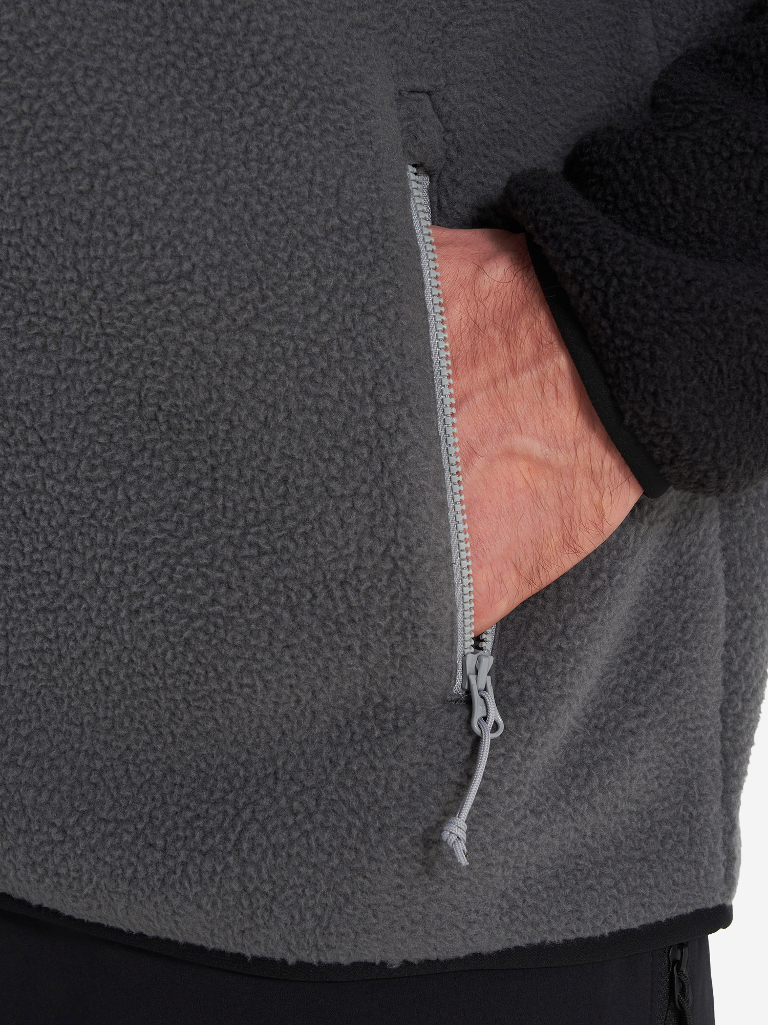 фото Толстовка мужская the north face yumiori, серый