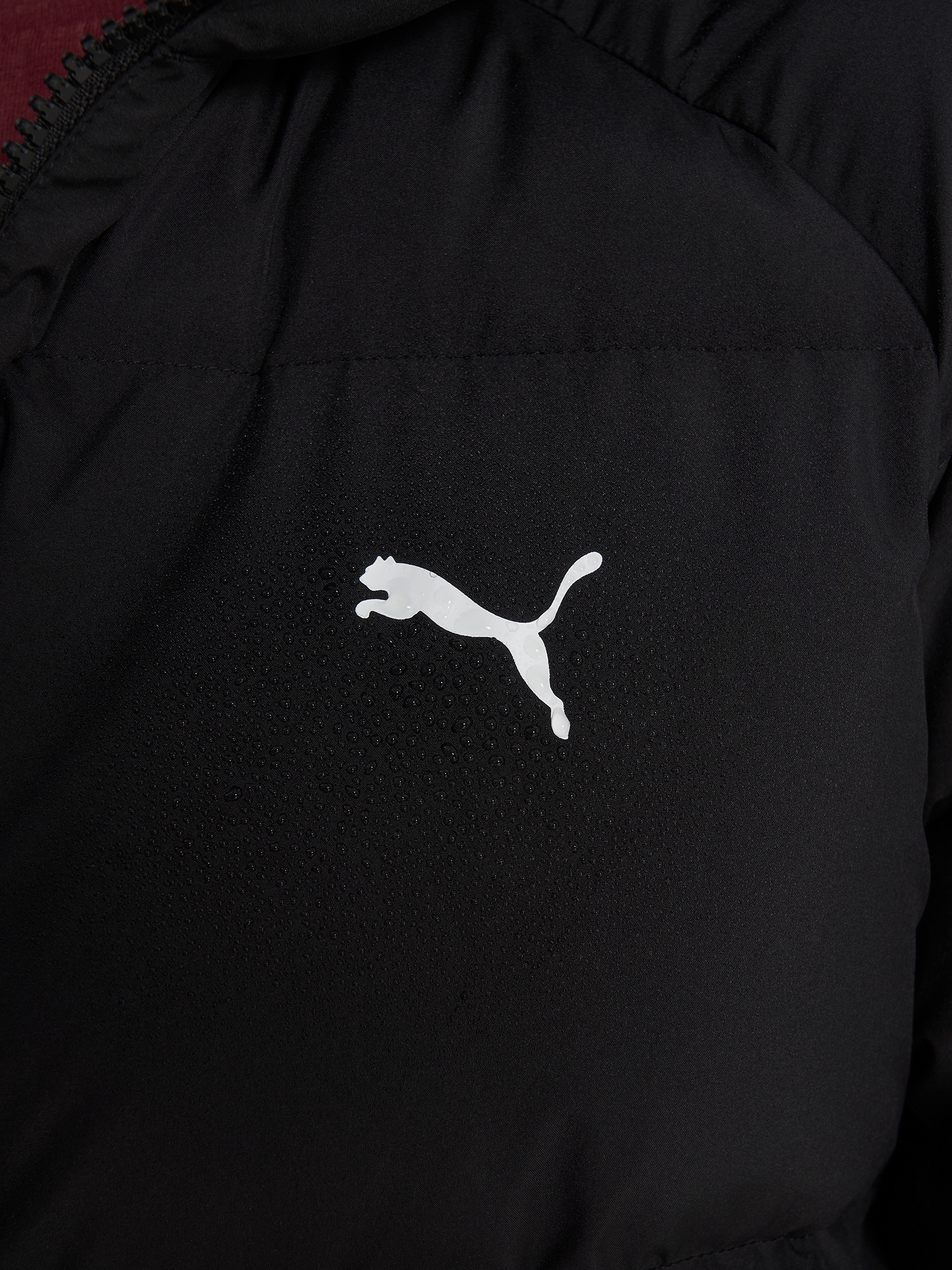 фото Пуховик женский puma, черный
