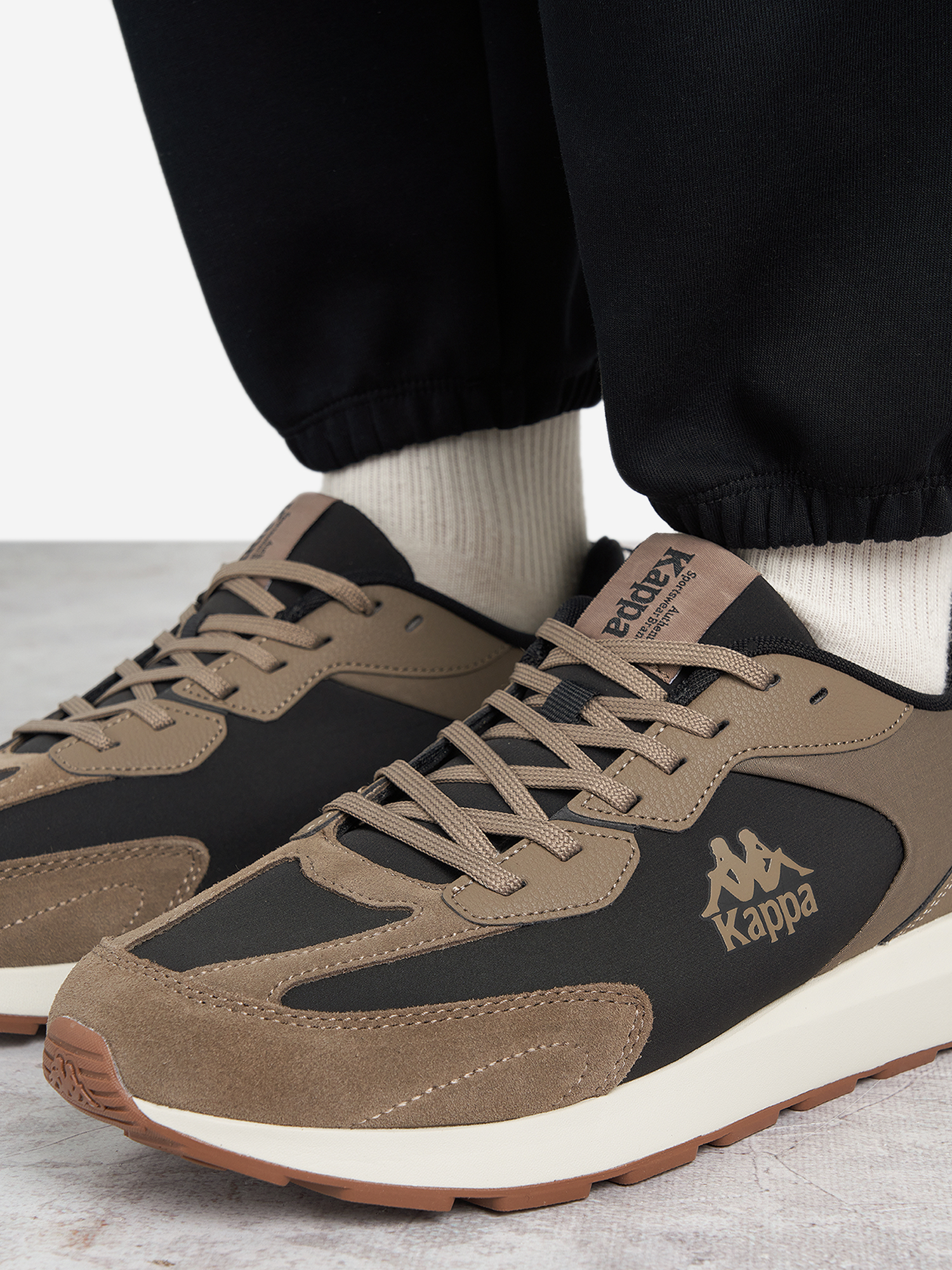 фото Кроссовки мужские kappa authentic run txt, черный
