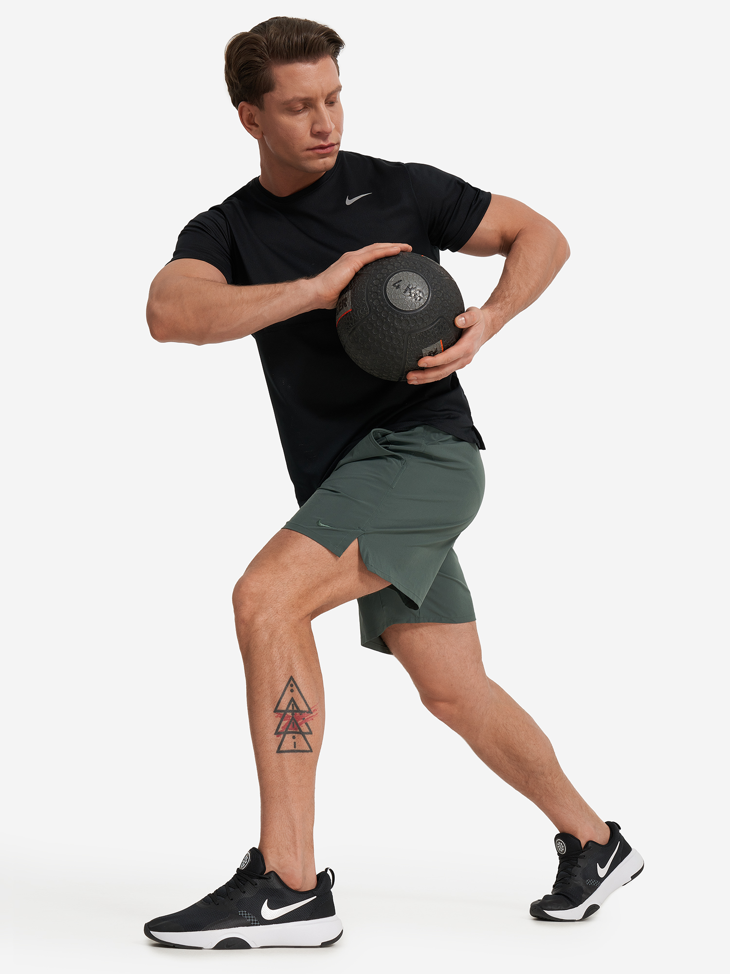 фото Шорты мужские nike unlimited, зеленый