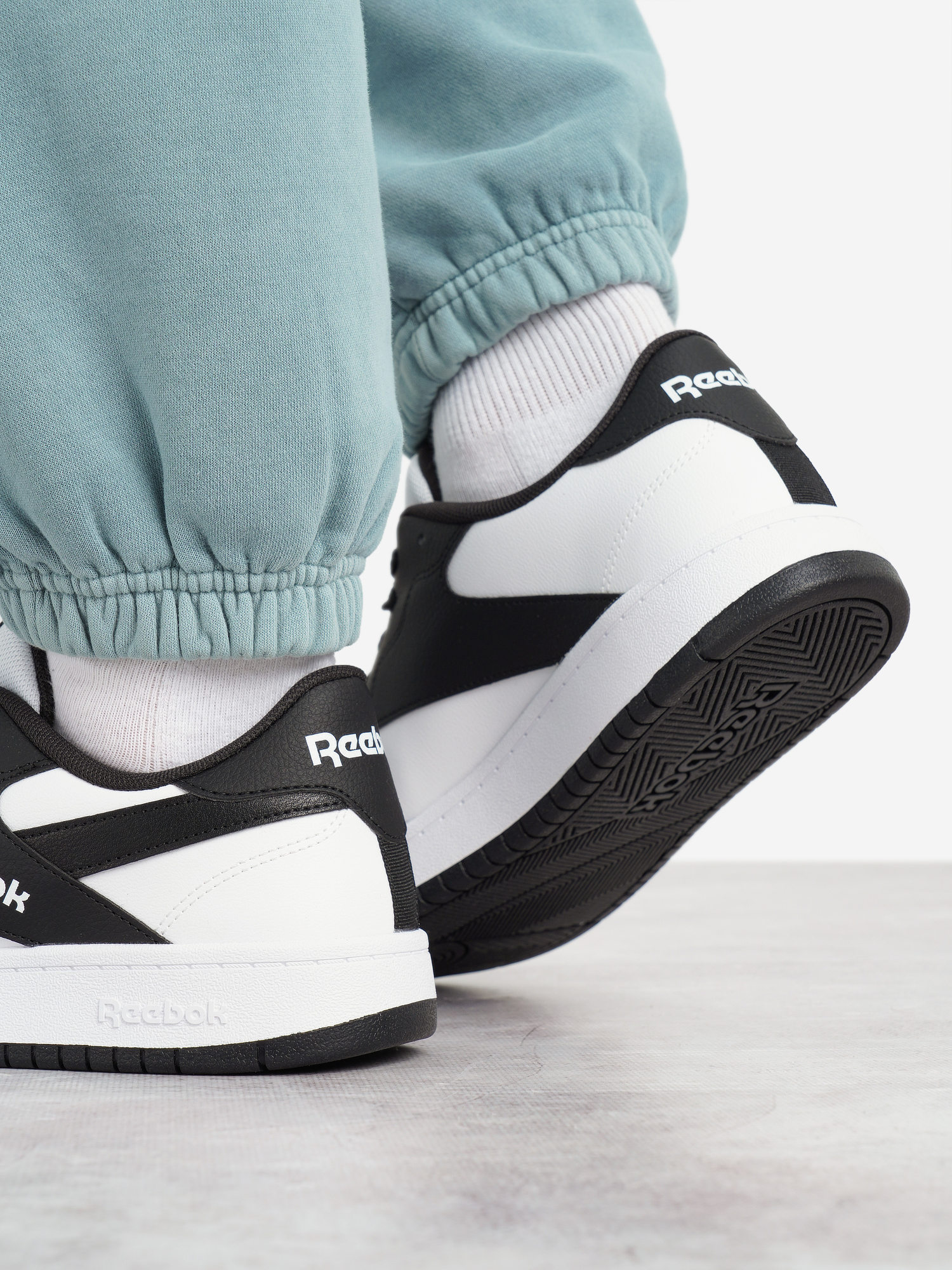 фото Кеды мужские reebok bb 1000, белый