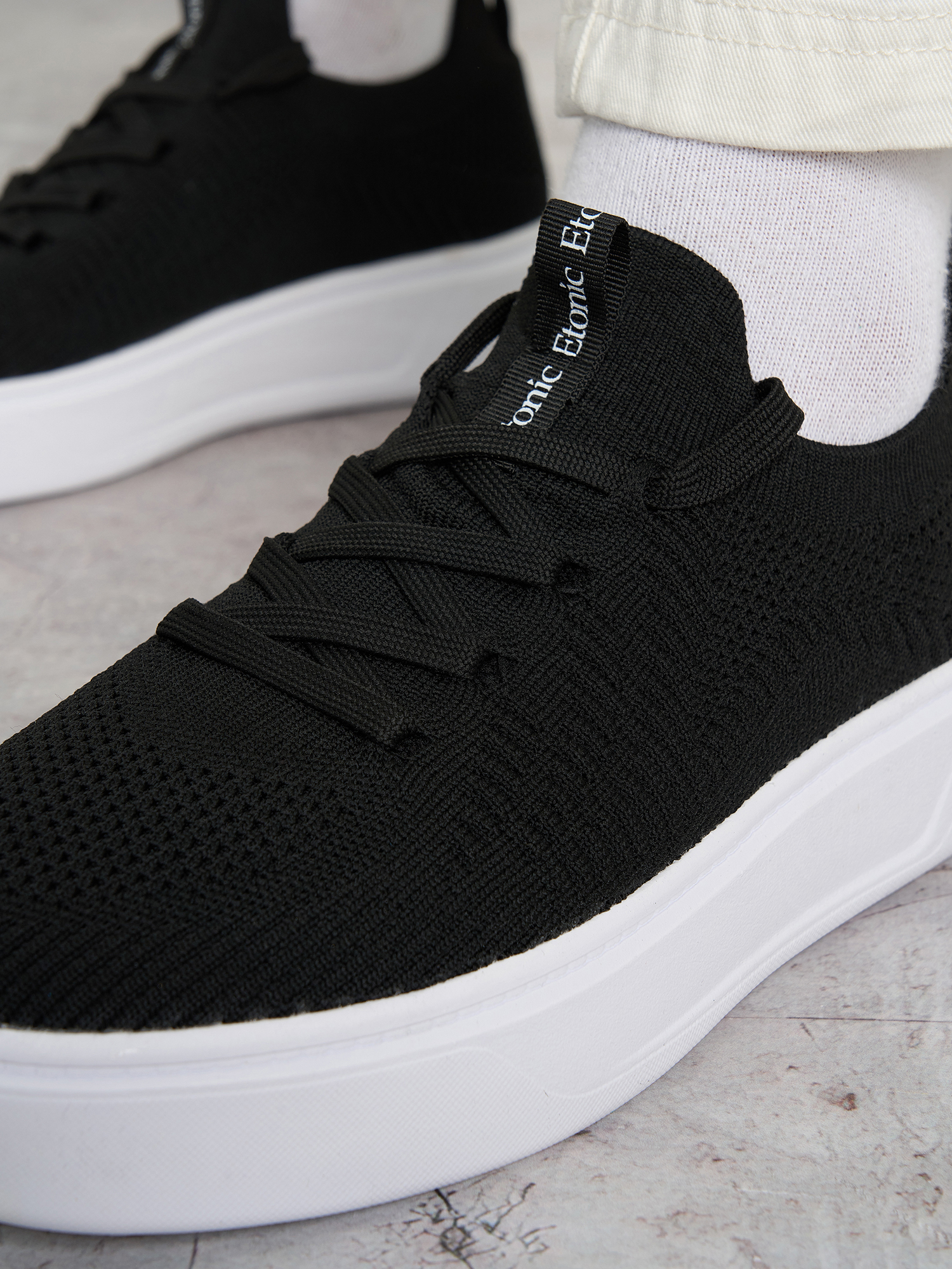 фото Кеды женские etonic, черный