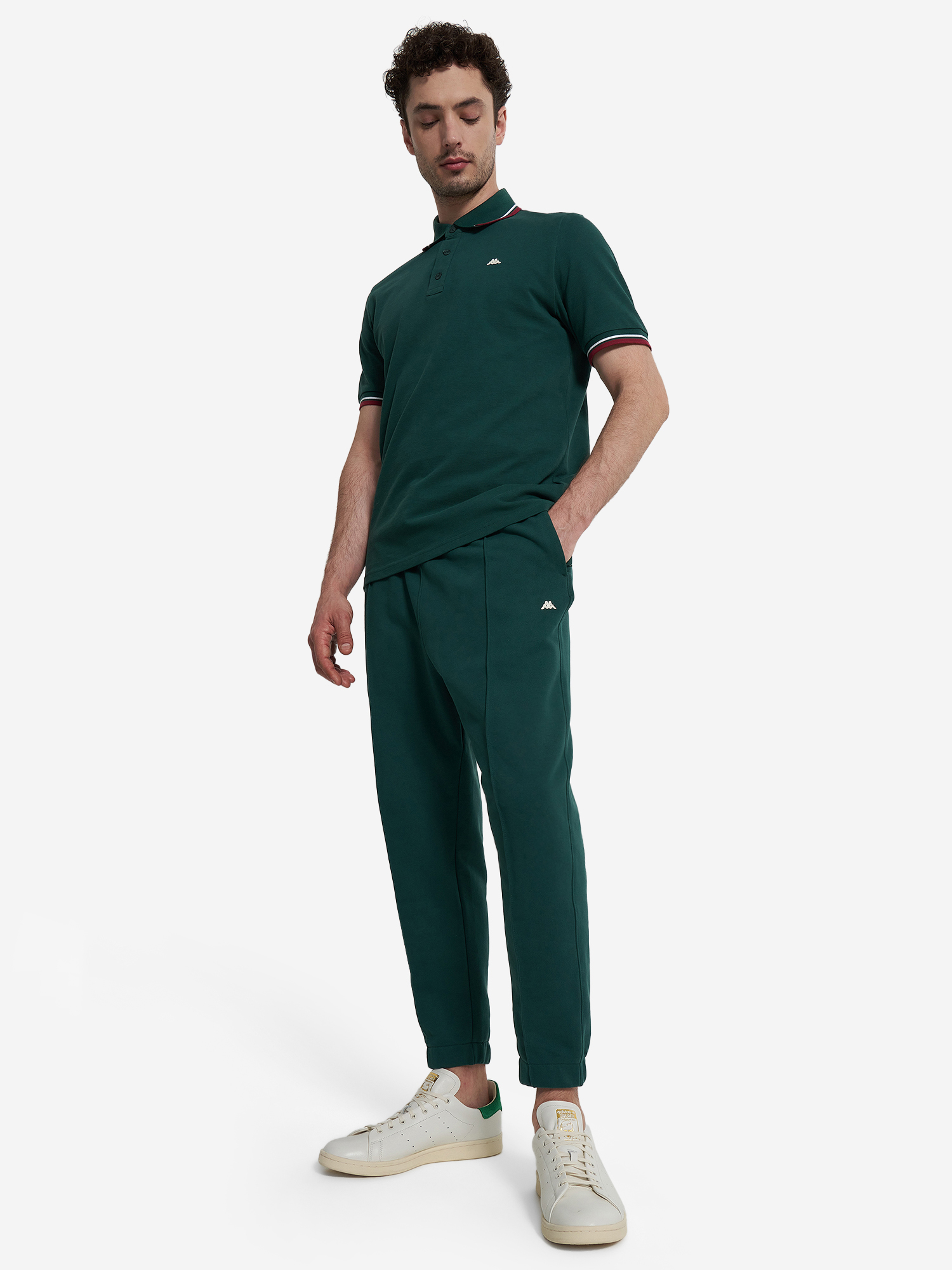 фото Брюки мужские robe di kappa, зеленый