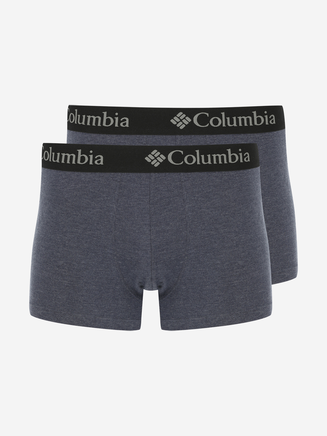 фото Трусы мужские columbia performance cotton stretch melange, 2 штуки, синий
