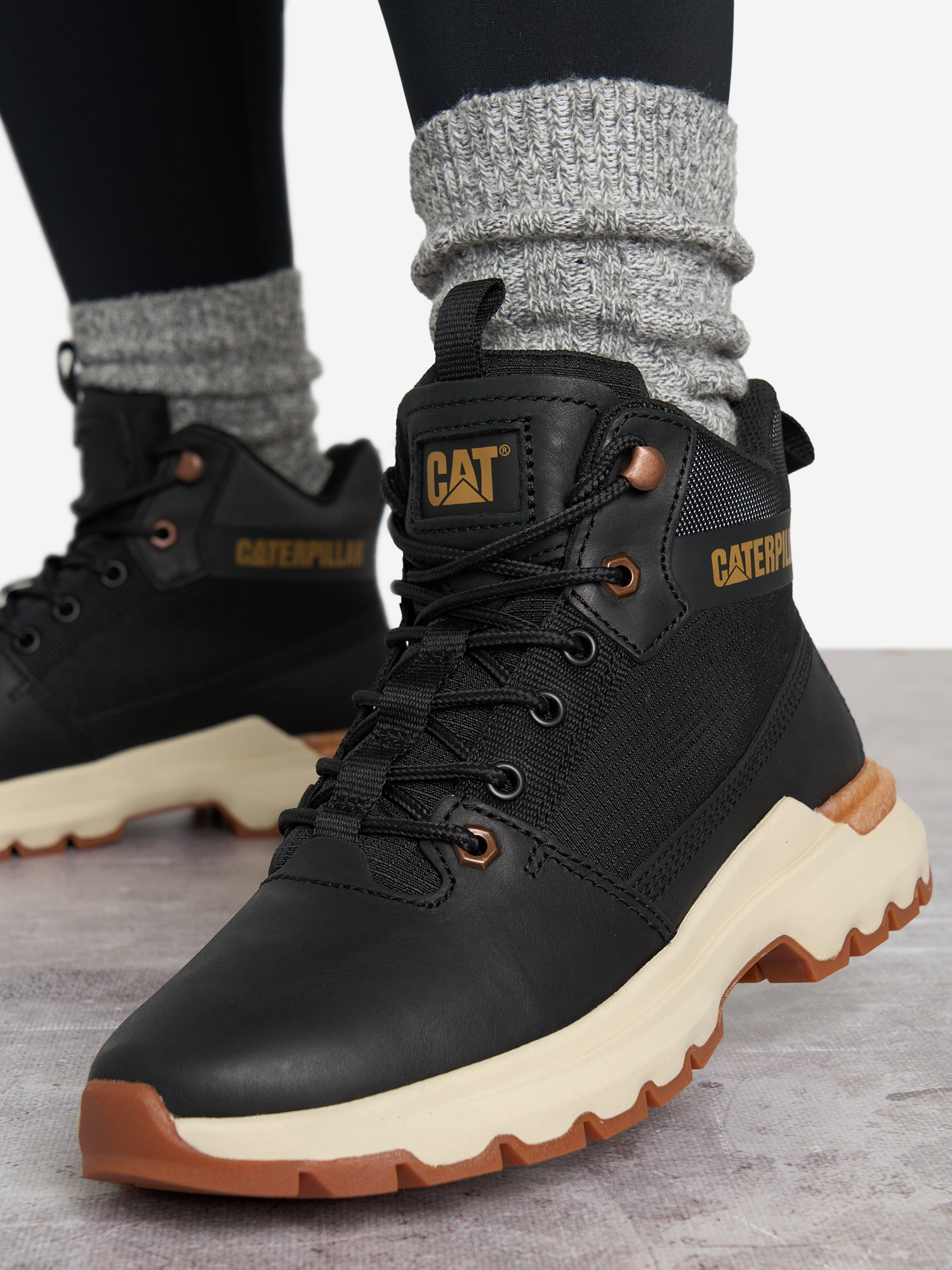 фото Ботинки женские caterpillar colorado sneaker, черный